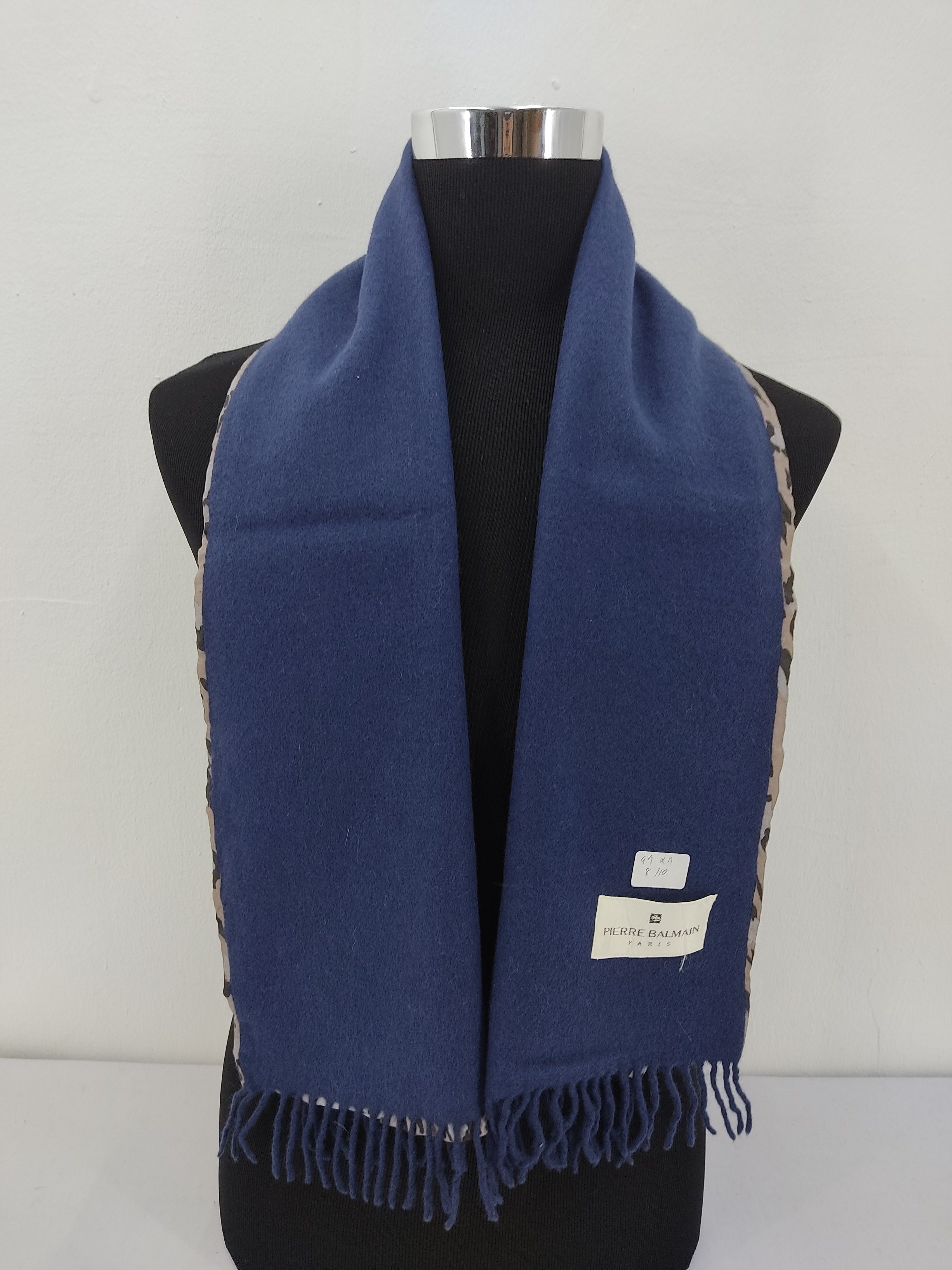Pierre Balmain Vintage Pierre Balmain Scarf / Muffler / Neckwear Size ONE SIZE - 2 Thumbnail