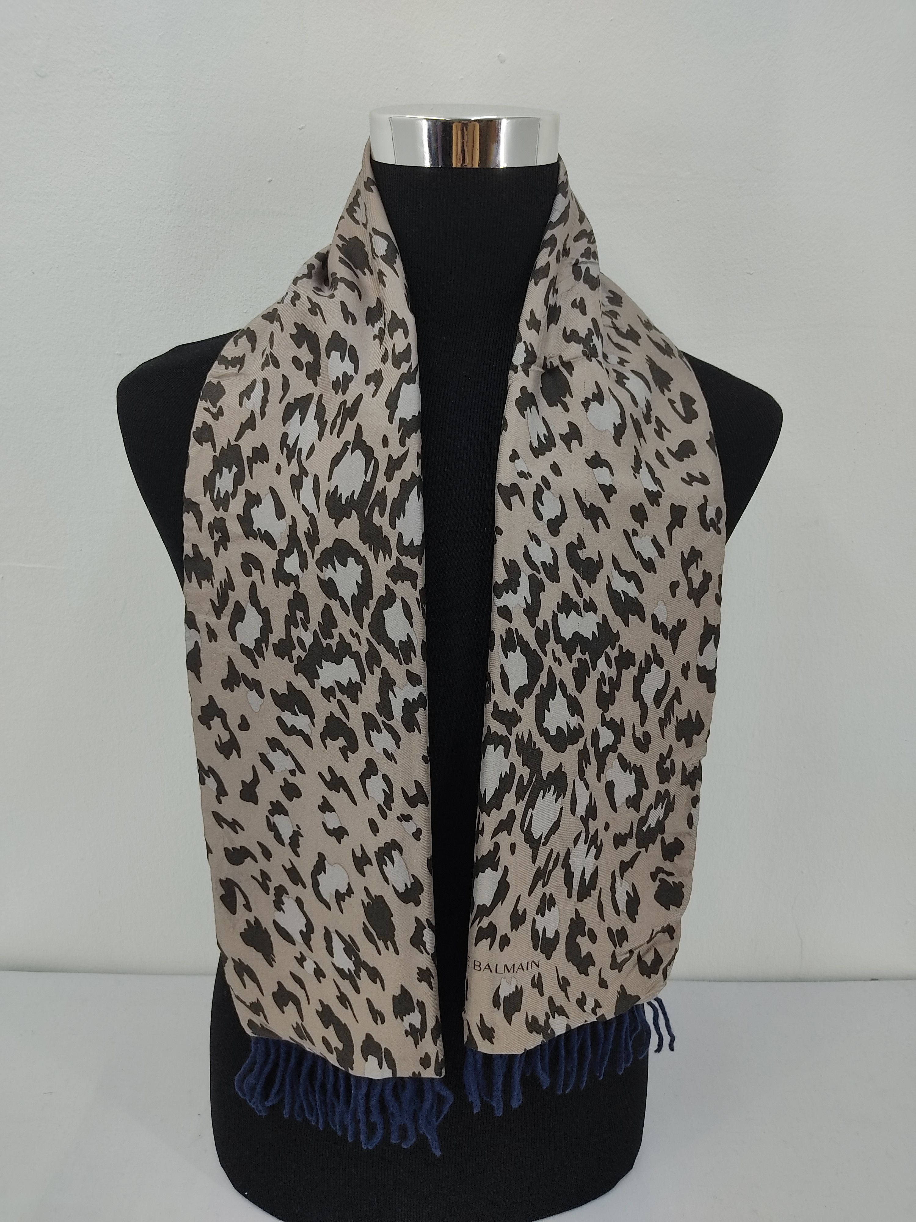 Pierre Balmain Vintage Pierre Balmain Scarf / Muffler / Neckwear Size ONE SIZE - 1 Thumbnail