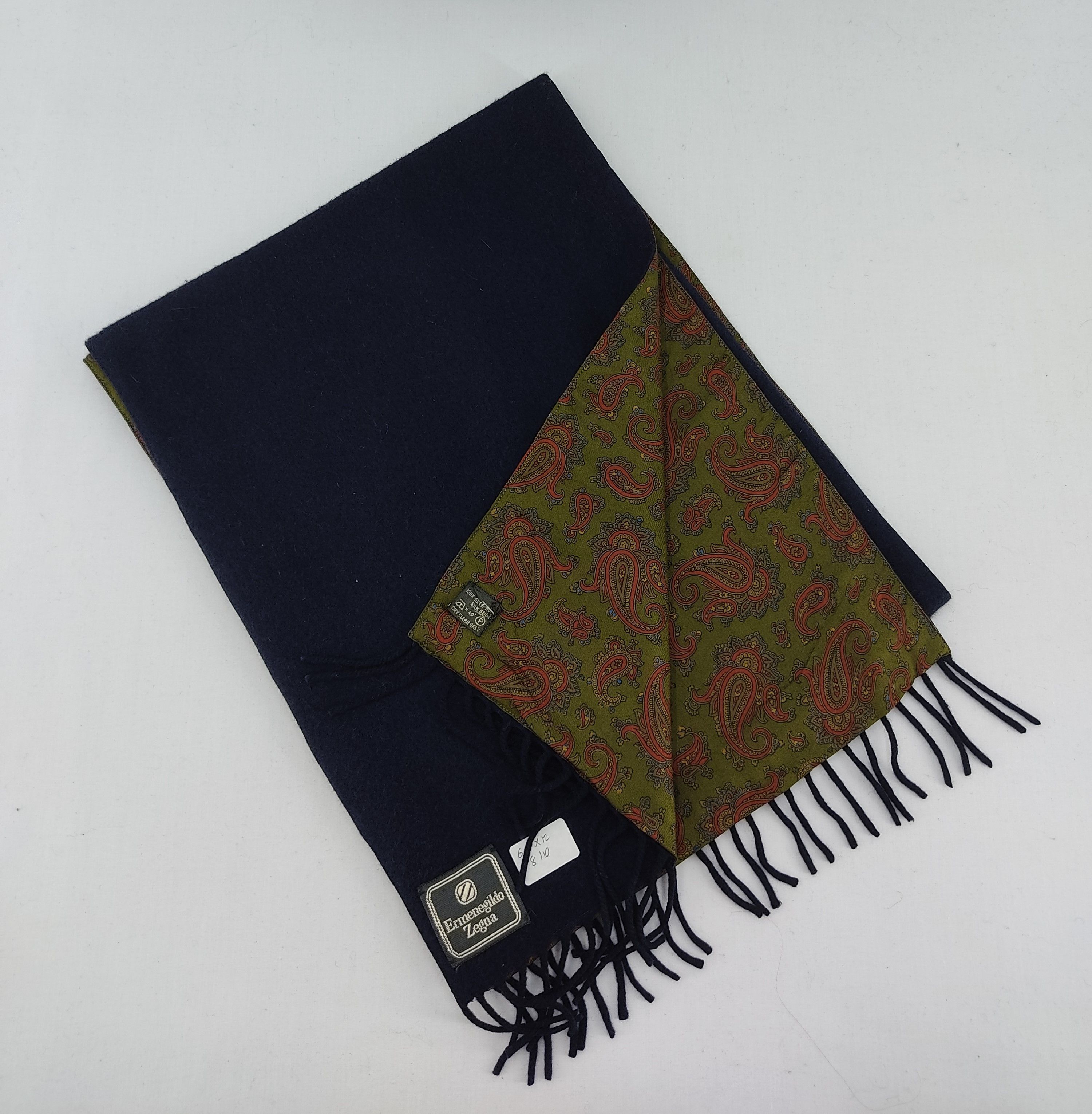 Ermenegildo Zegna Vintage Ermenegildon Zegna Scarf / Muffler / Neckwear Size ONE SIZE - 4 Thumbnail