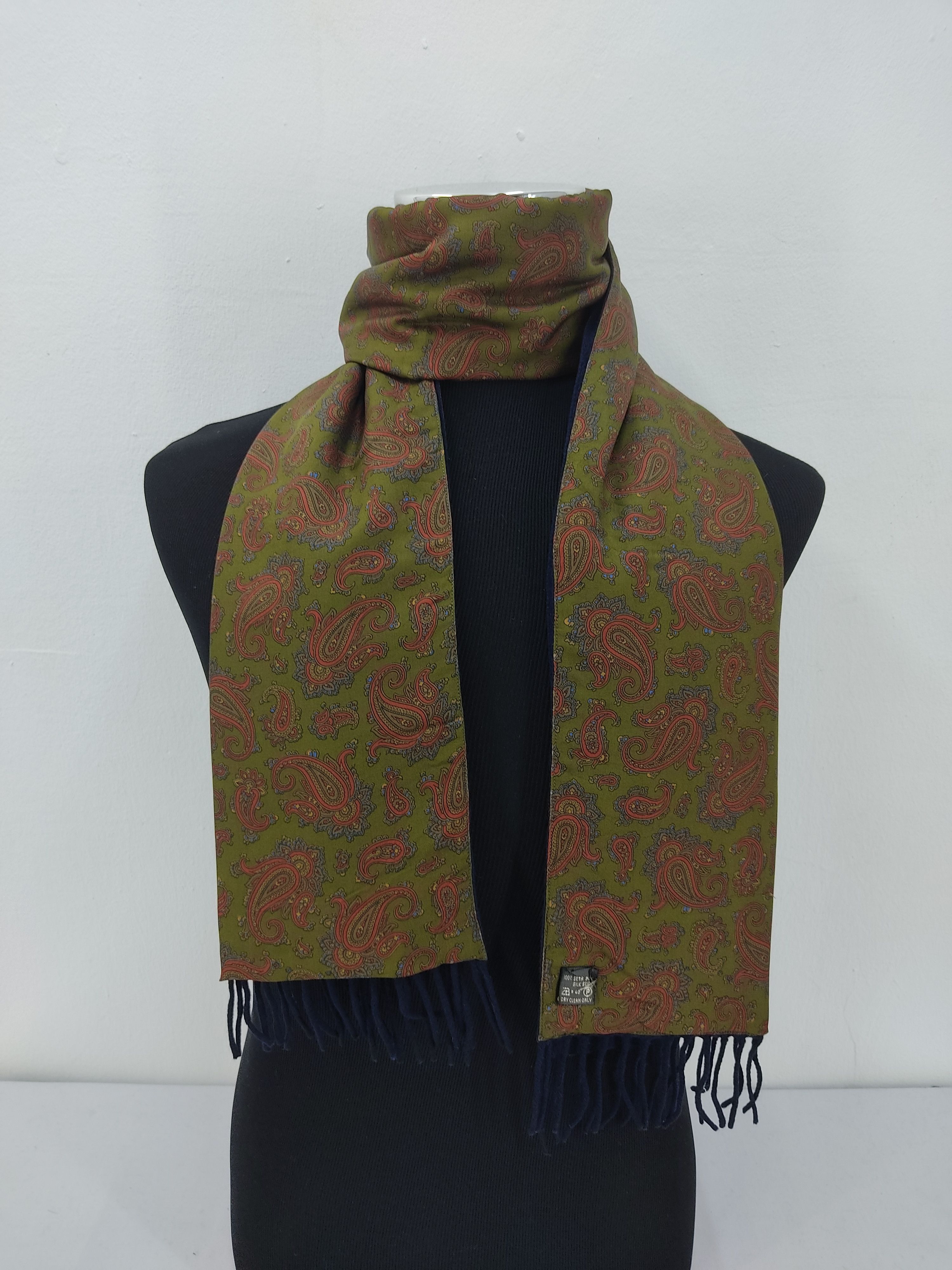 Ermenegildo Zegna Vintage Ermenegildon Zegna Scarf / Muffler / Neckwear Size ONE SIZE - 1 Thumbnail