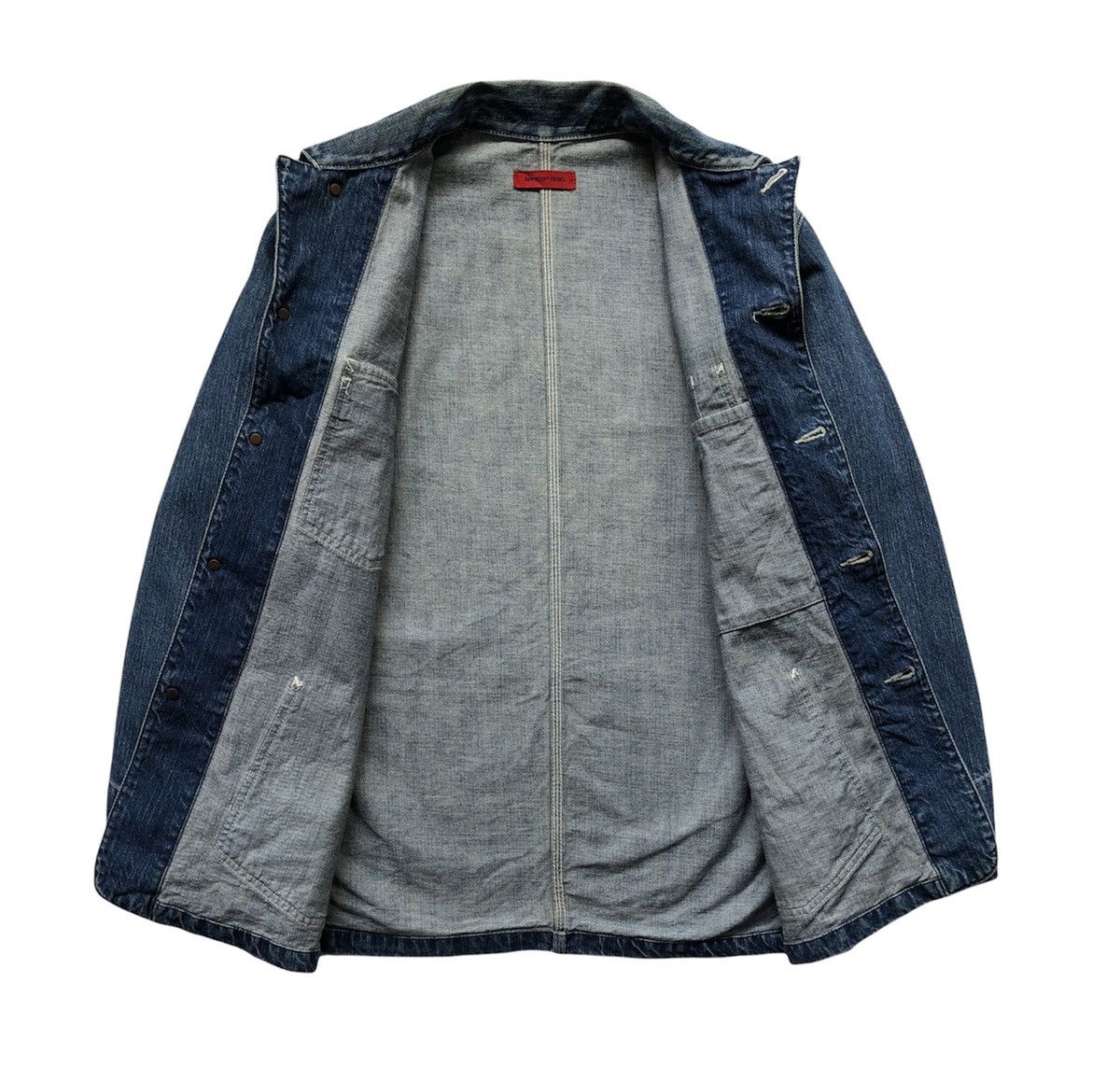 Edwin Vintage Edwin Rebel Denim Chore Jacket Size US L / EU 52-54 / 3 - 9 Thumbnail