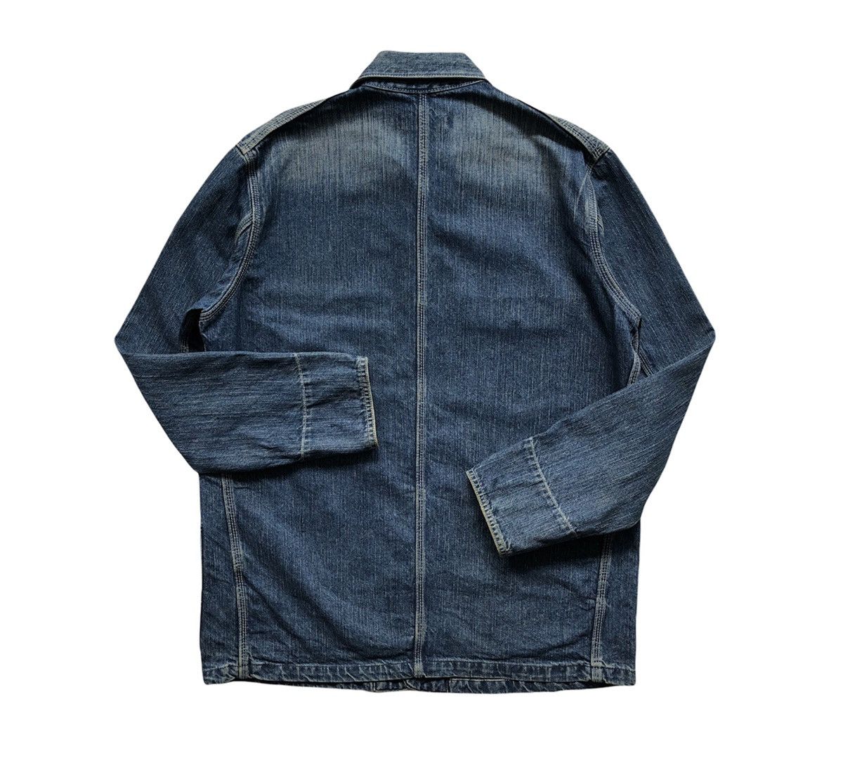 Edwin Vintage Edwin Rebel Denim Chore Jacket Size US L / EU 52-54 / 3 - 3 Thumbnail