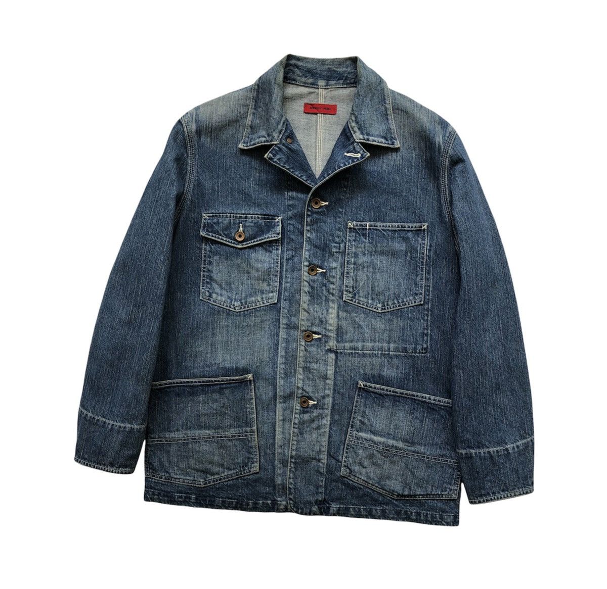 Edwin Vintage Edwin Rebel Denim Chore Jacket Size US L / EU 52-54 / 3 - 4 Thumbnail