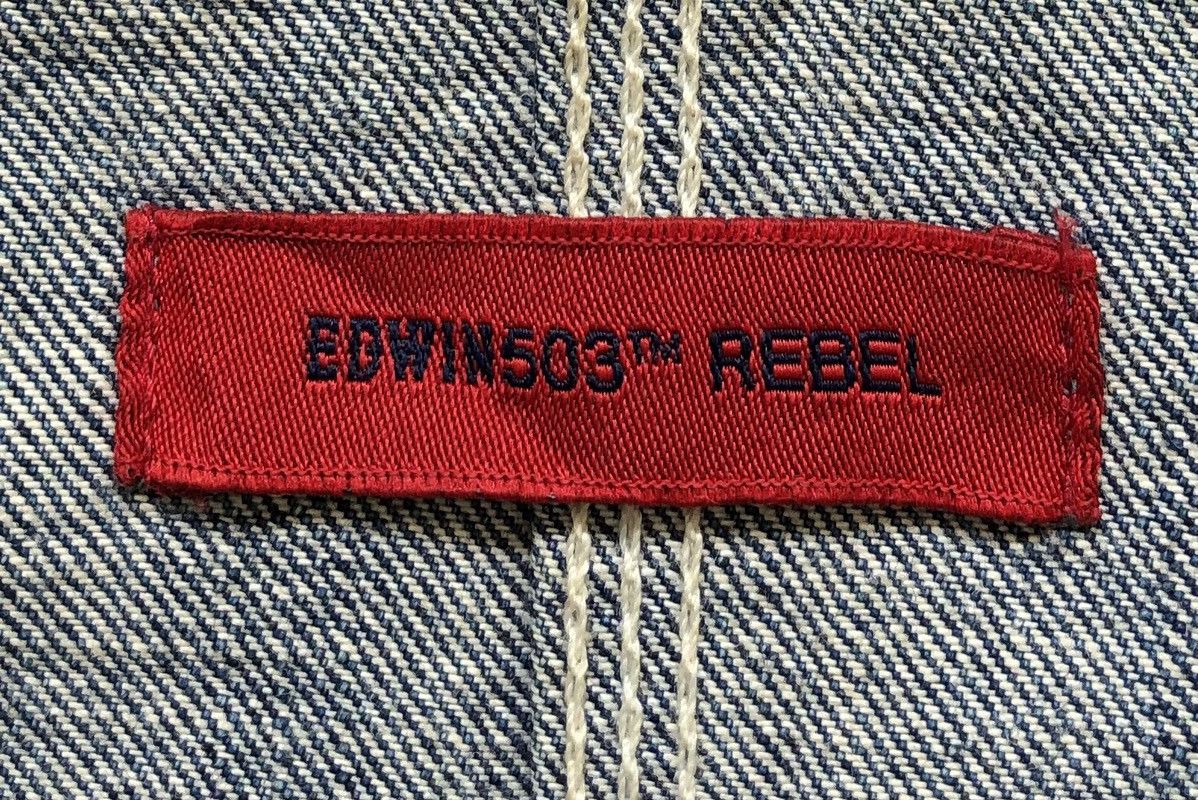 Edwin Vintage Edwin Rebel Denim Chore Jacket Size US L / EU 52-54 / 3 - 15 Thumbnail