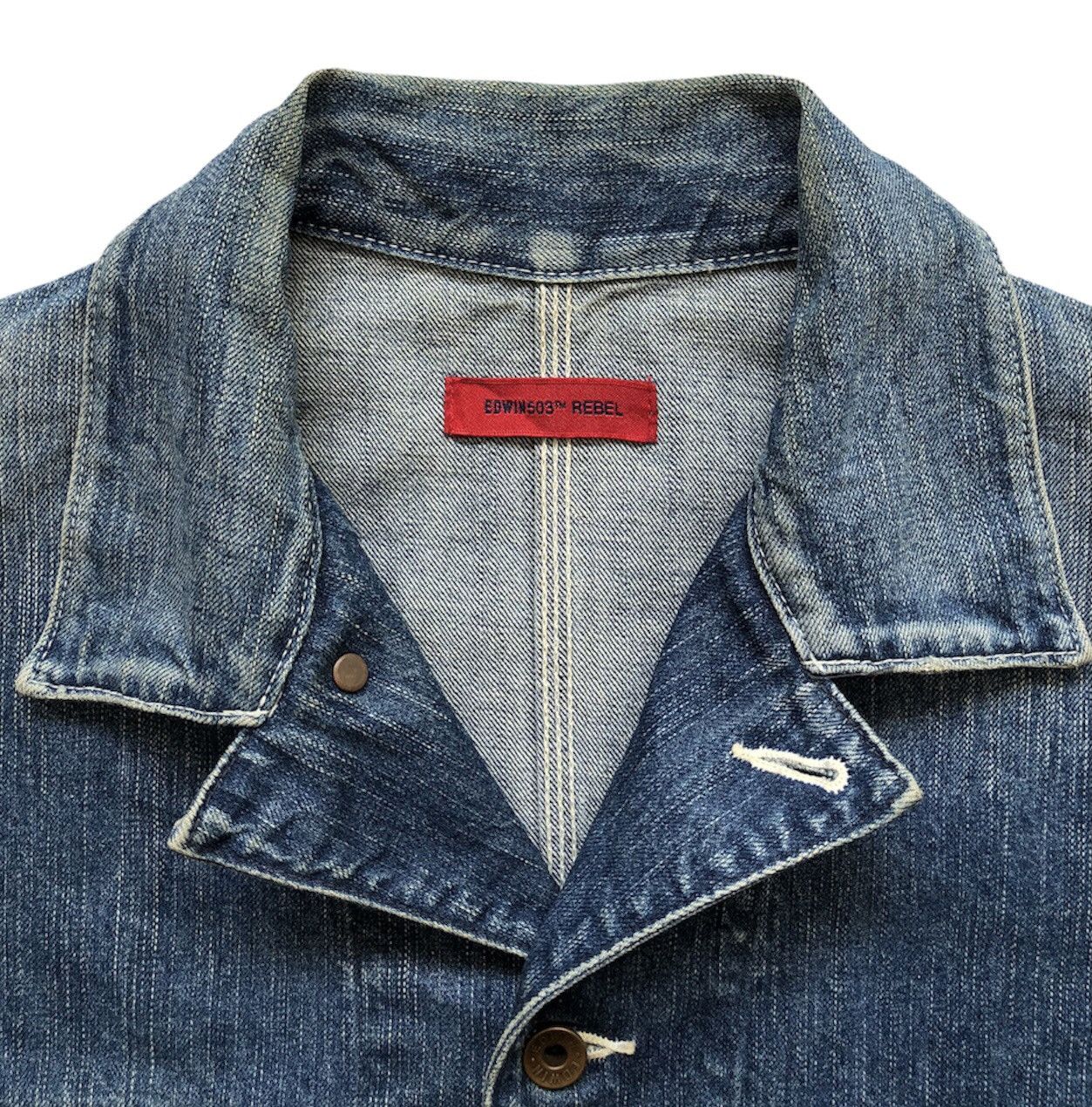 Edwin Vintage Edwin Rebel Denim Chore Jacket Size US L / EU 52-54 / 3 - 11 Thumbnail