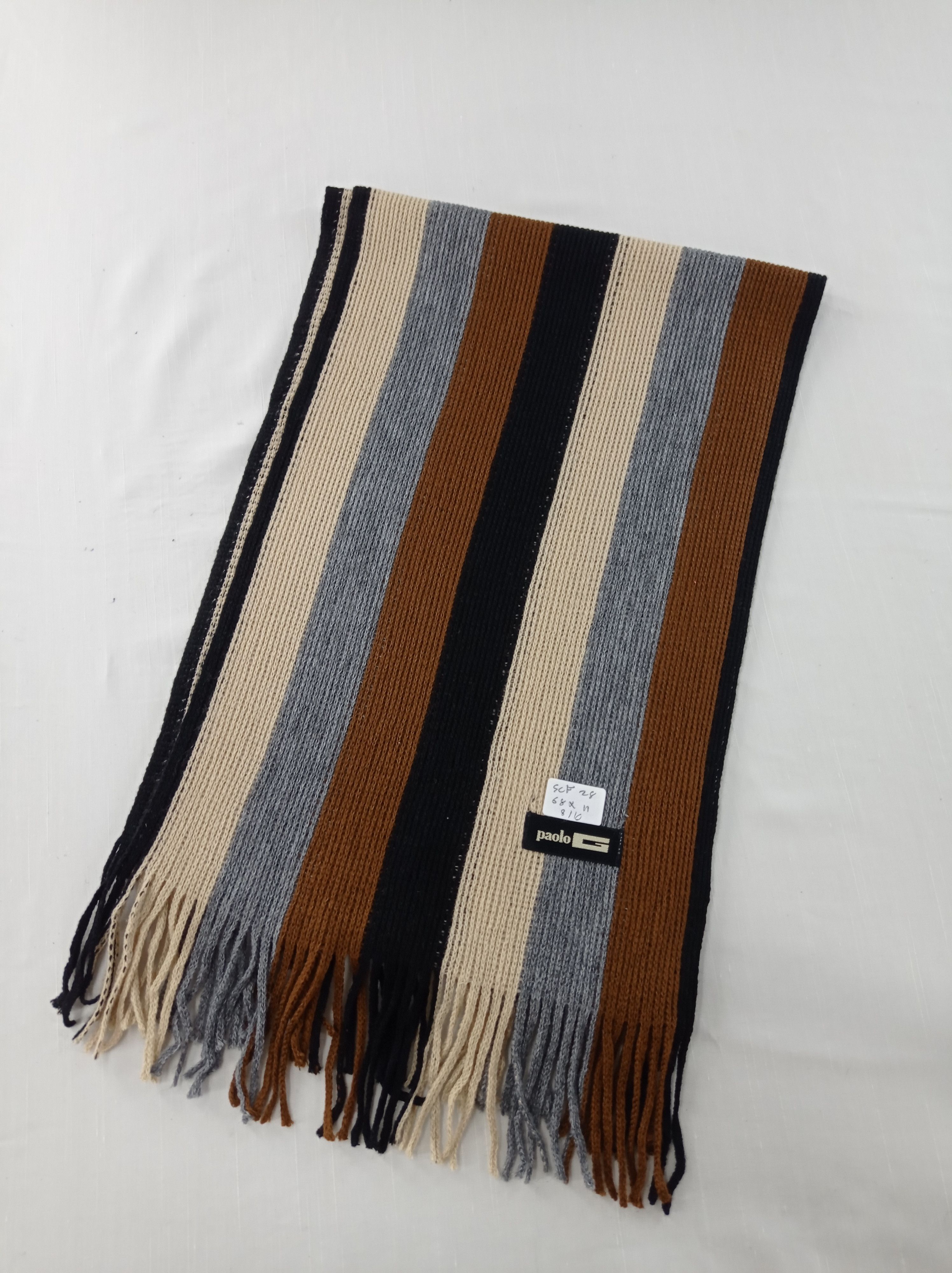 Paolo Gucci Vintage Paolo Gucci Scarf / Muffler / Neckwear Size ONE SIZE - 2 Thumbnail