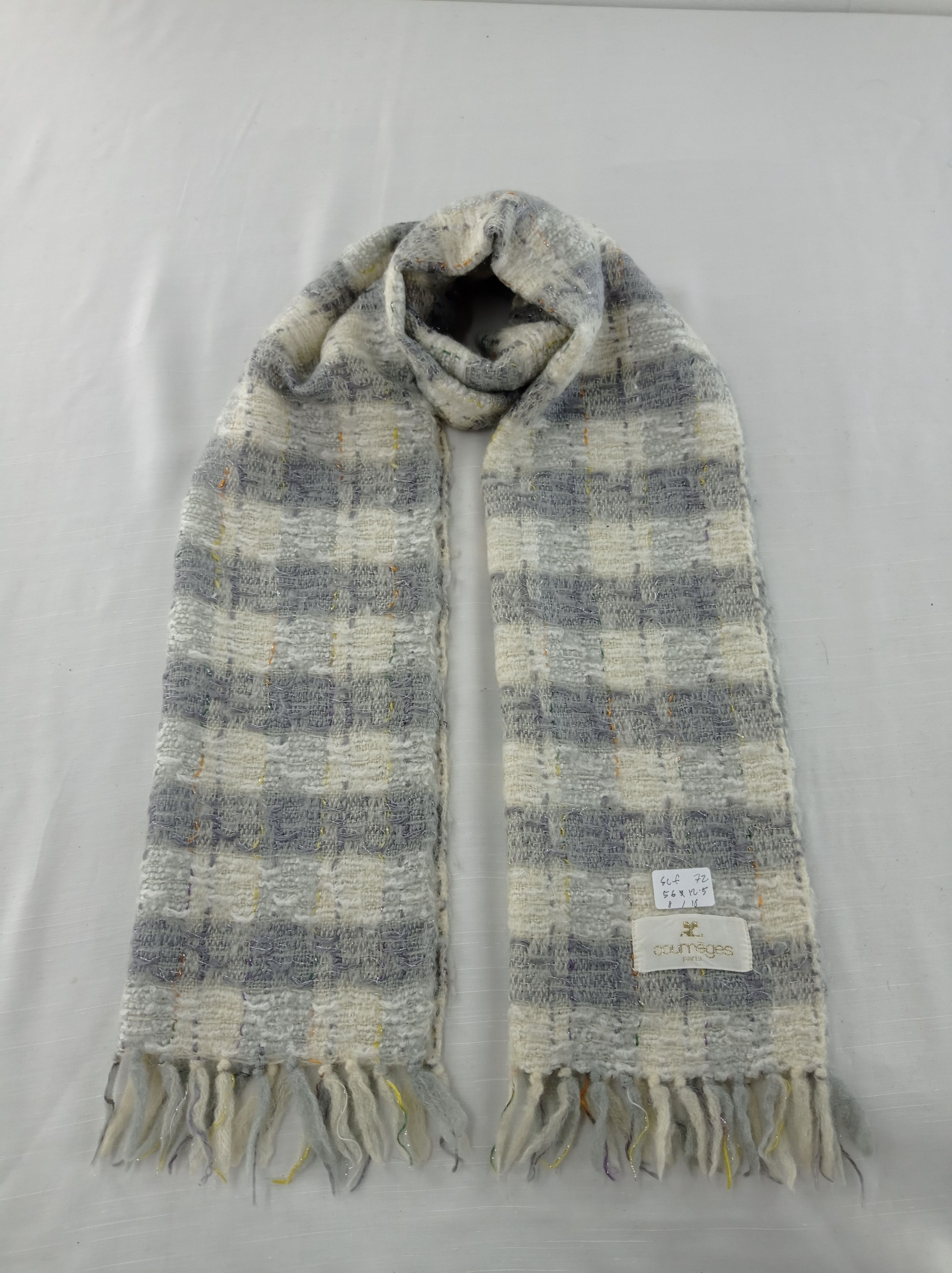 Courreges Vintage Courreges Scarf / Muffler / Neckwear Size ONE SIZE - 1 Thumbnail