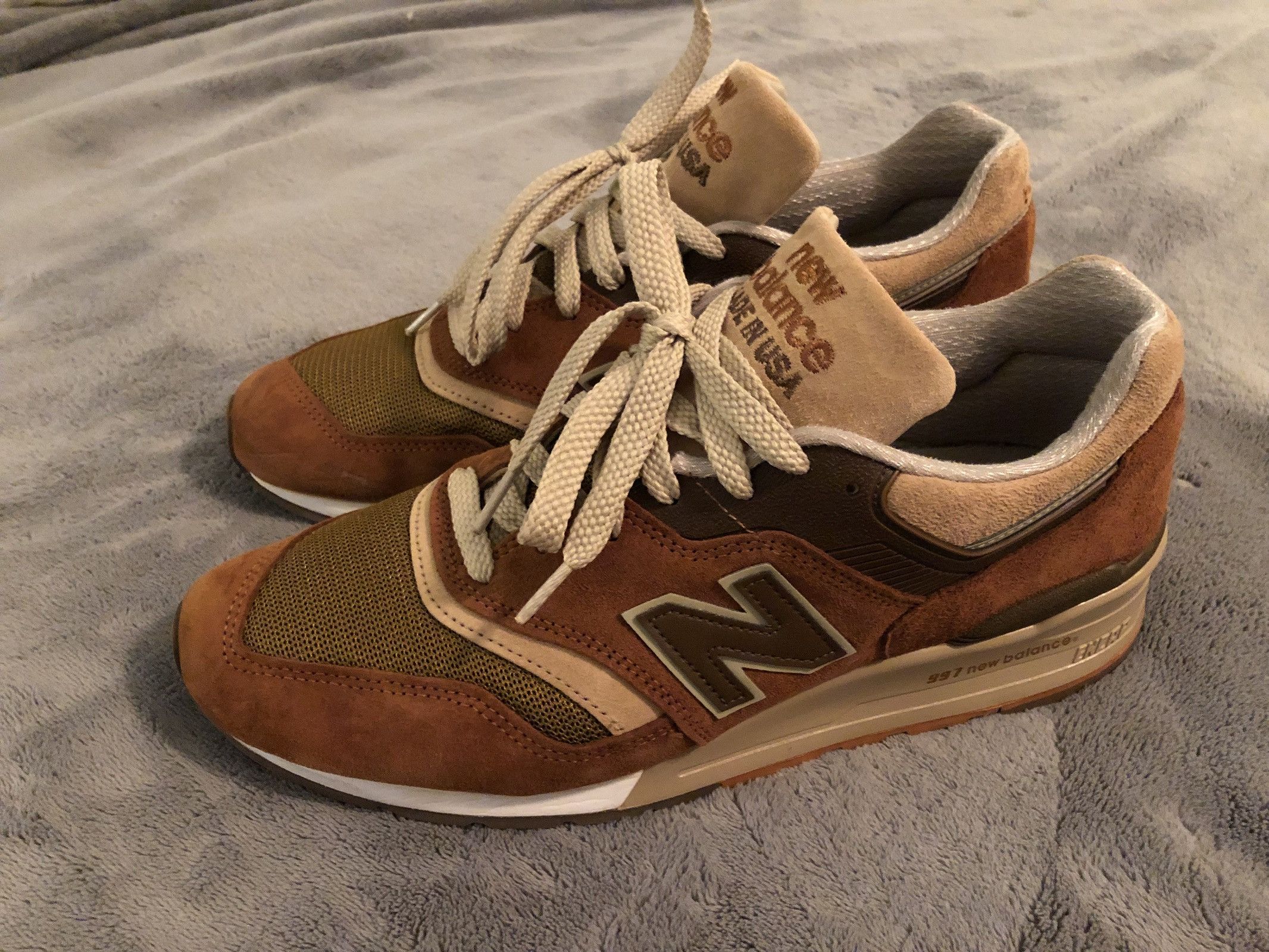 J.CREW × NEW BALANCE M997 BUTTERSCOTCH New Balance 997 J. Crew Butterscotch Men's - M997JC1 - US