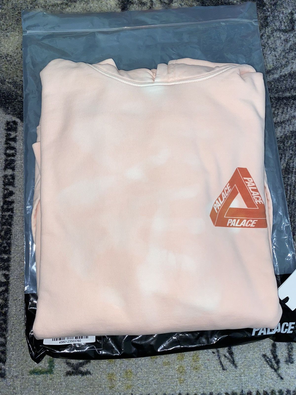 image of Palace Reacto Tri-Ferg Hood Orange, Men's (Size Large)