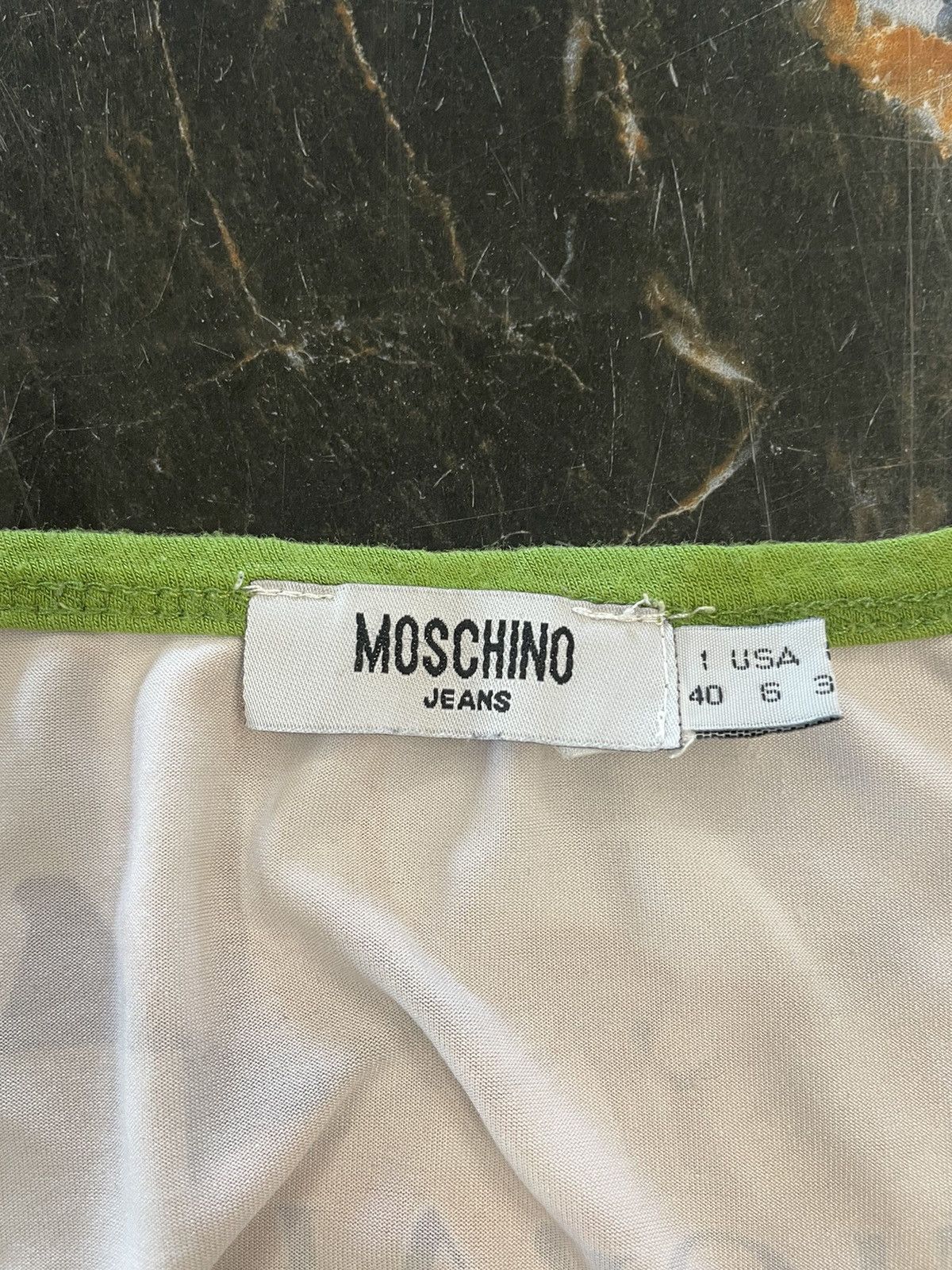 Japanese Brand × Moschino × Vintage Vintage y2k Moschino gazette newspaper photo print t shirt Size S / US 4 / IT 40 - 8 Thumbnail