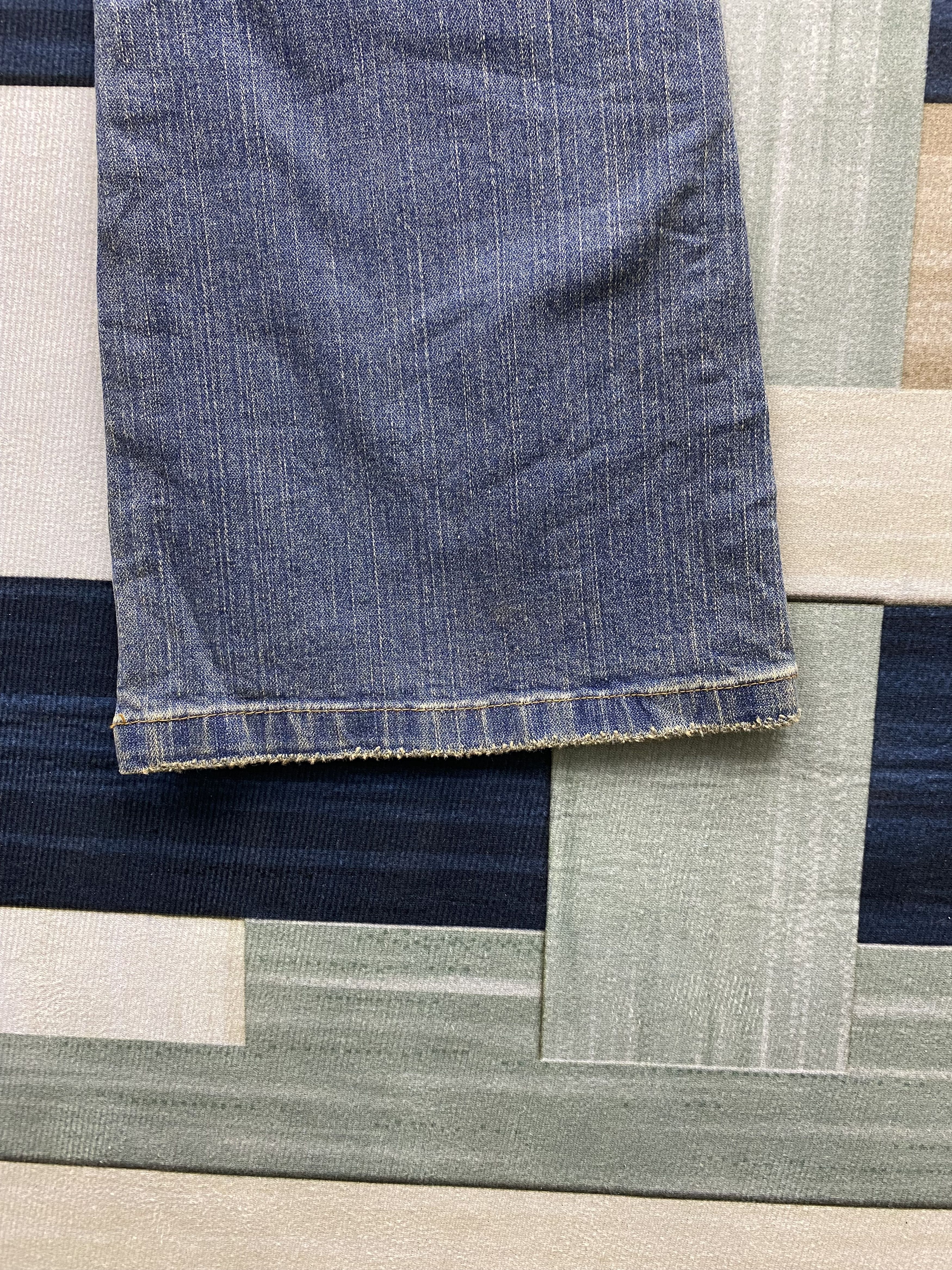 Japanese Brand Vintage Japanese Brand Anna Kerry Patches Flare Denim Jean Size 27" / US 4 / IT 40 - 14 Thumbnail