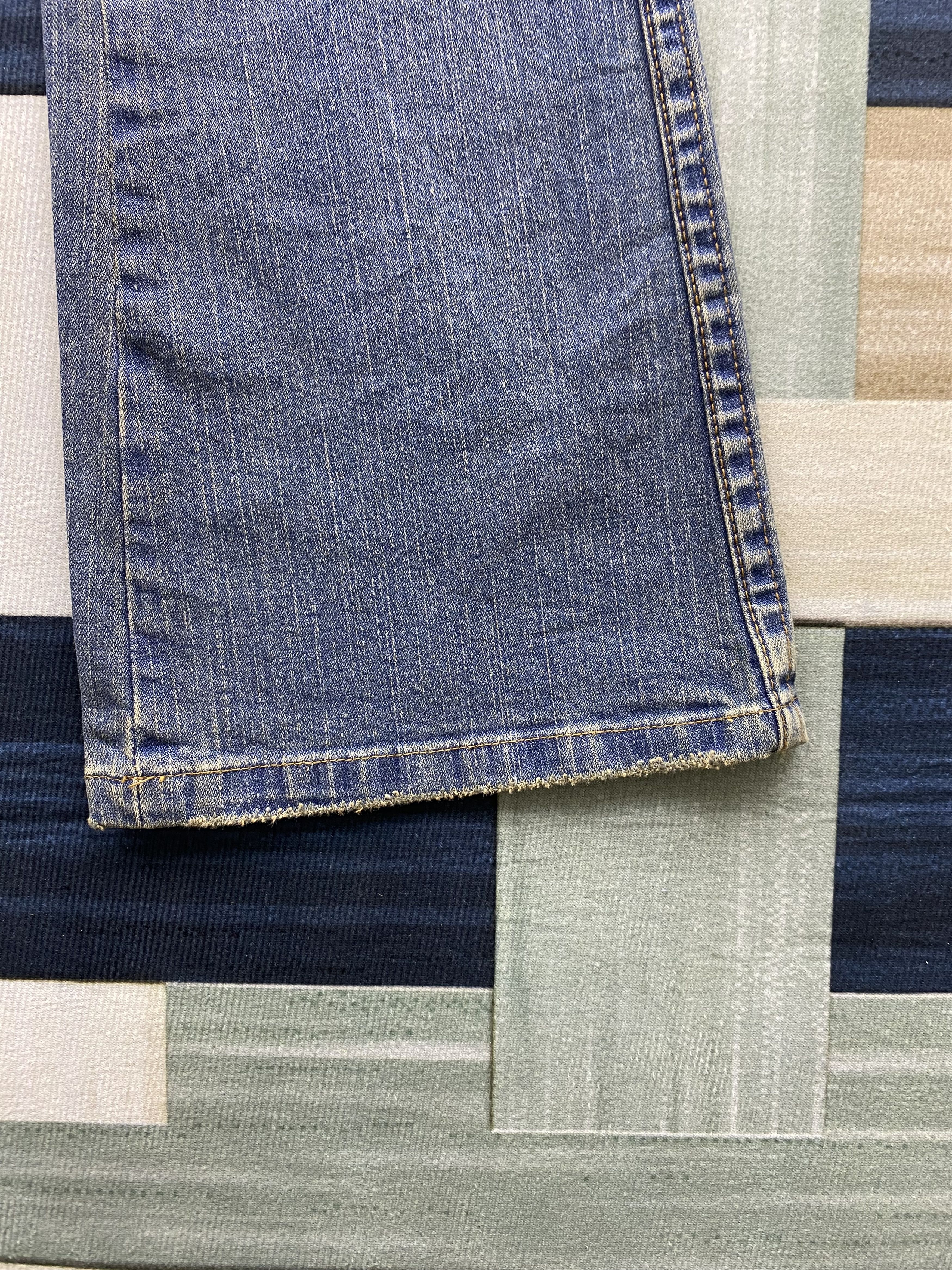 Japanese Brand Vintage Japanese Brand Anna Kerry Patches Flare Denim Jean Size 27" / US 4 / IT 40 - 13 Thumbnail