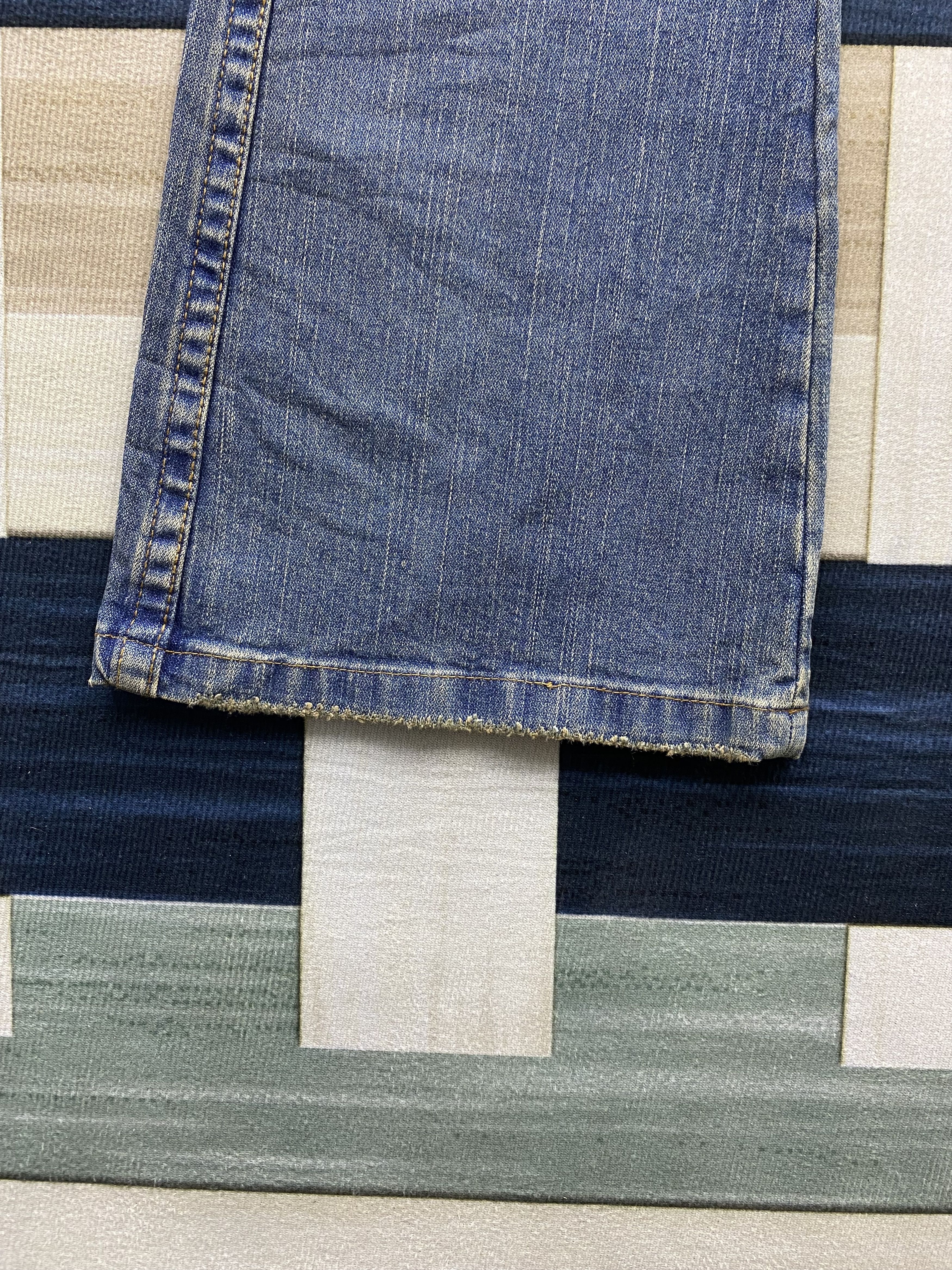 Japanese Brand Vintage Japanese Brand Anna Kerry Patches Flare Denim Jean Size 27" / US 4 / IT 40 - 12 Thumbnail