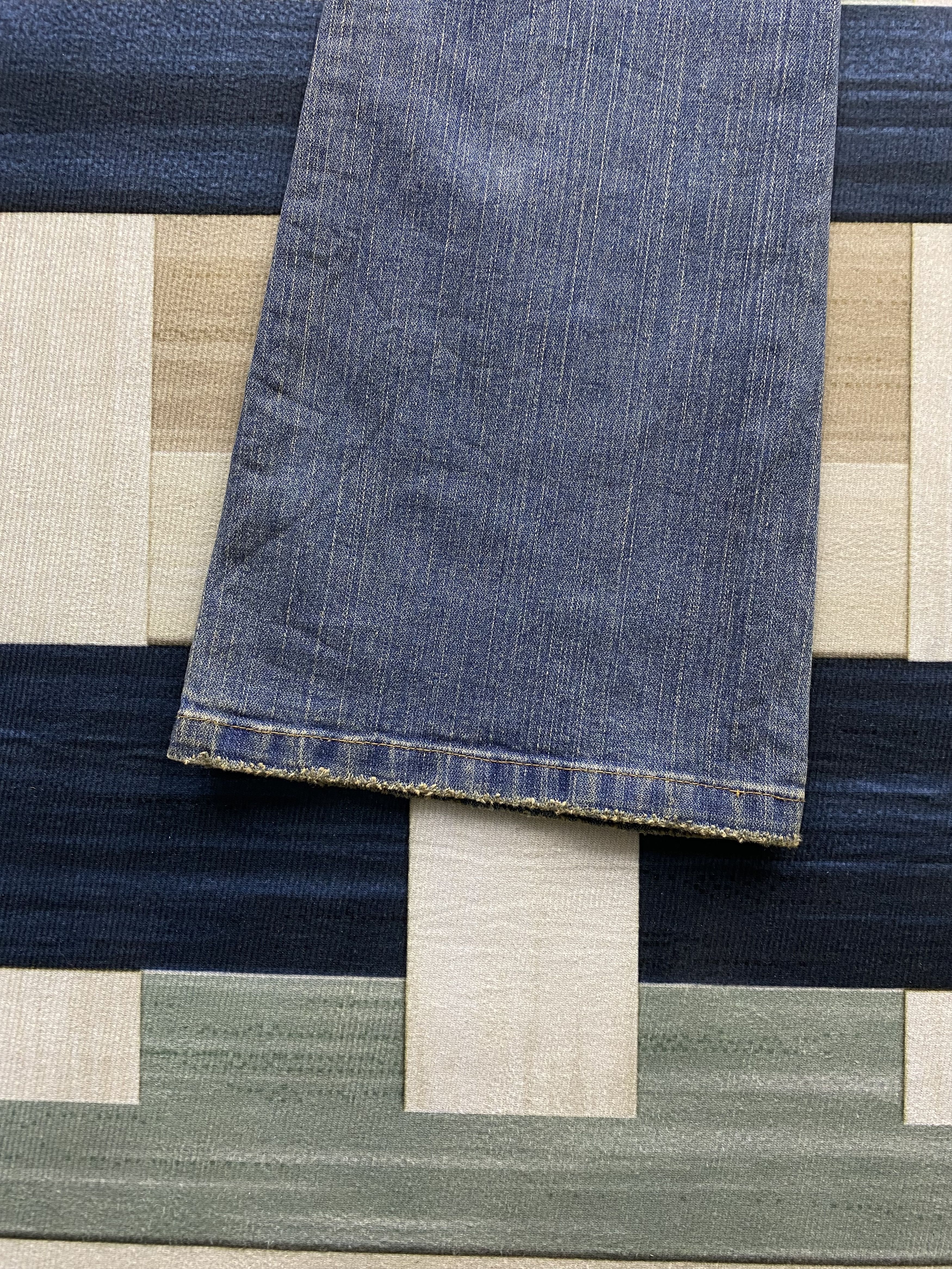 Japanese Brand Vintage Japanese Brand Anna Kerry Patches Flare Denim Jean Size 27" / US 4 / IT 40 - 15 Thumbnail