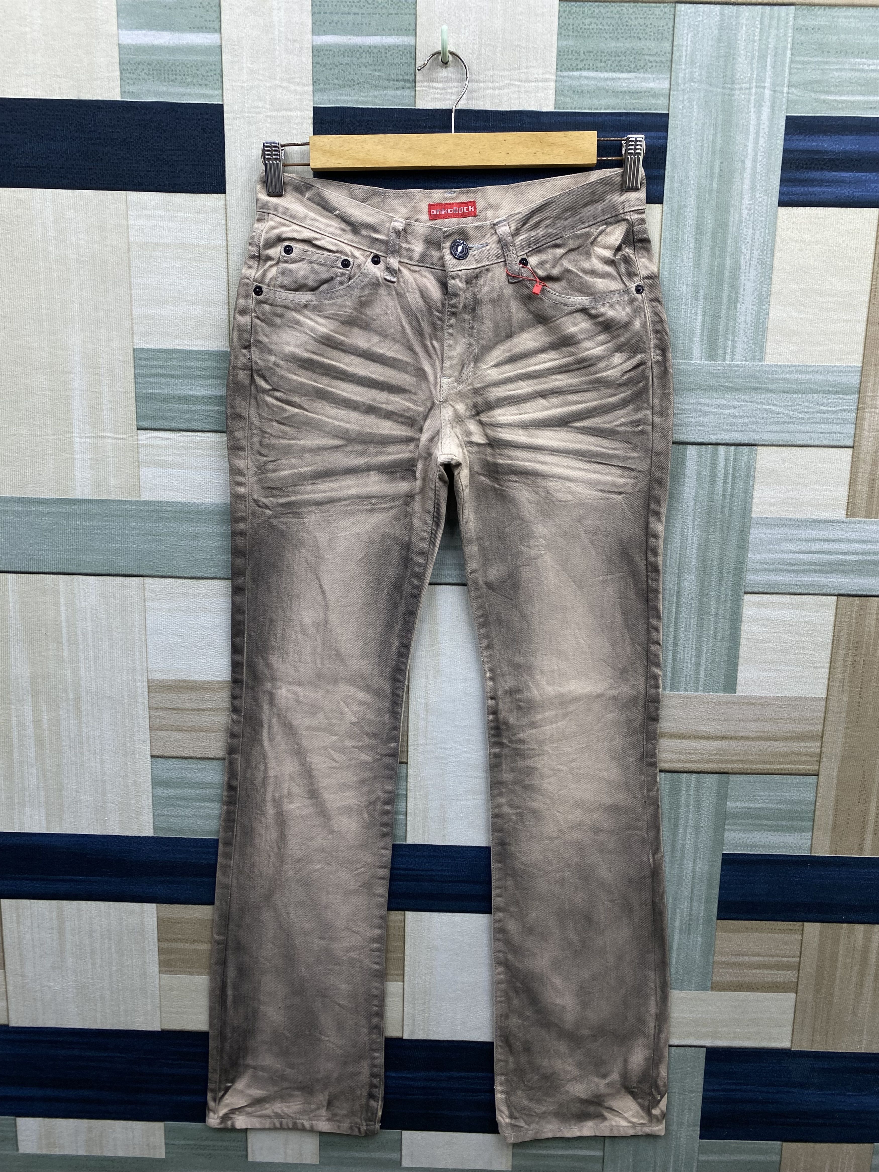 Japanese Brand Japanese Brand anko Rock Dirty Design Denim Jeans Size US 30 / EU 46 - 1 Thumbnail