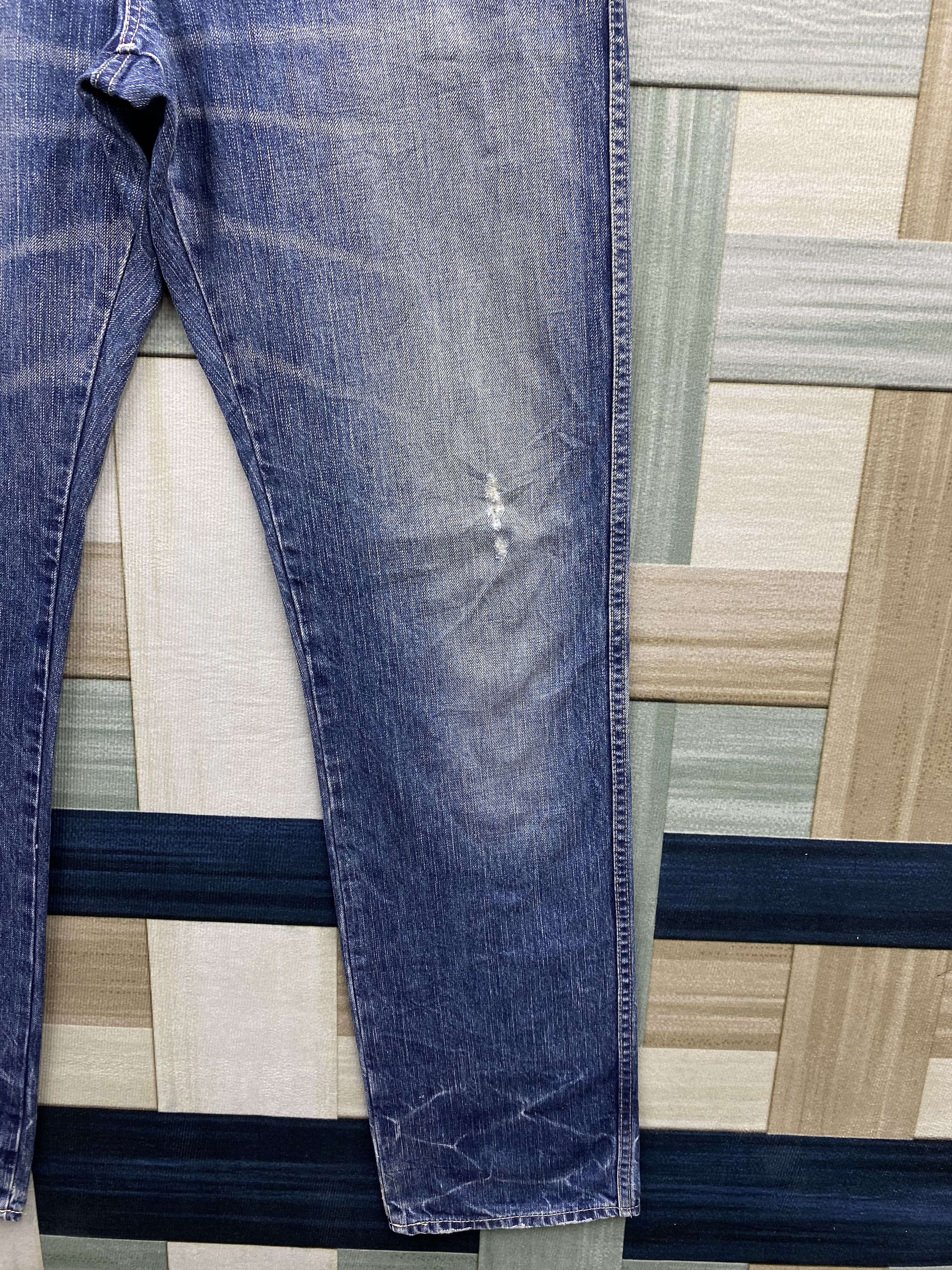 Johnbull Vintage John Bull Distress Faded Denim Jean Size US 34 / EU 50 - 7 Thumbnail