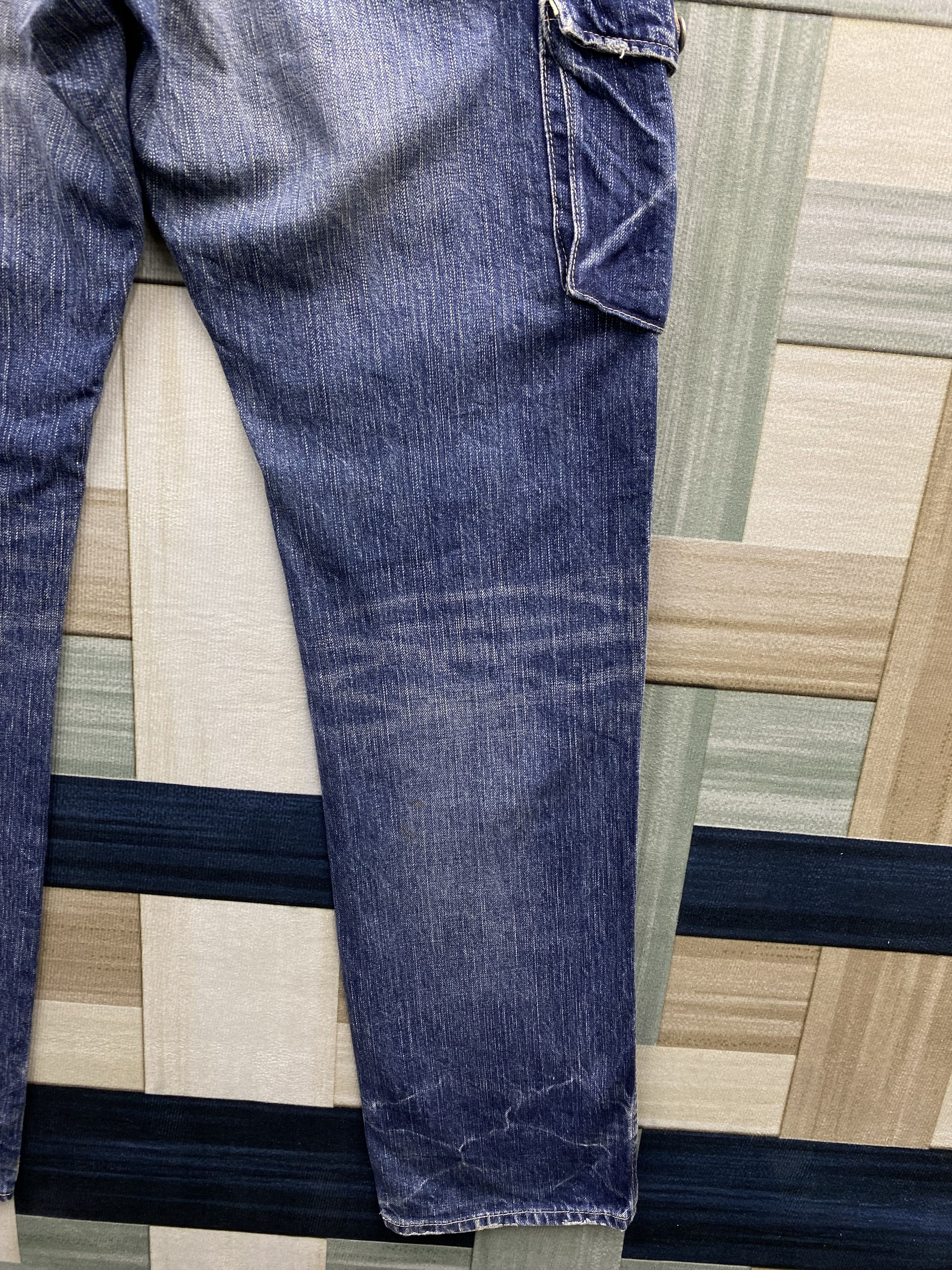 Johnbull Vintage John Bull Distress Faded Denim Jean Size US 34 / EU 50 - 11 Thumbnail