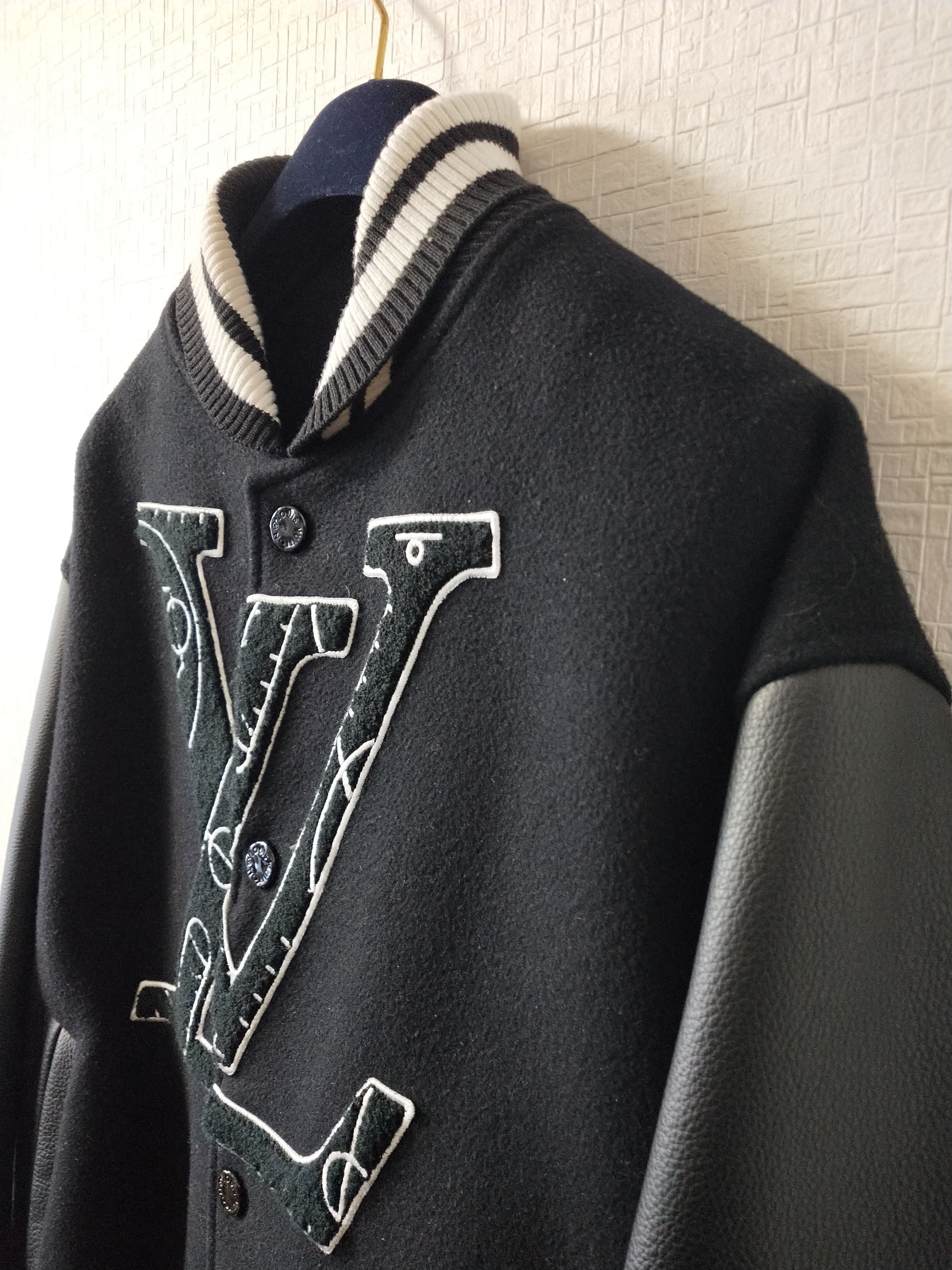 Louis Vuitton × NBA NBA Logo Varsity Jacket Size US L / EU 52-54 / 3 - 3 Thumbnail