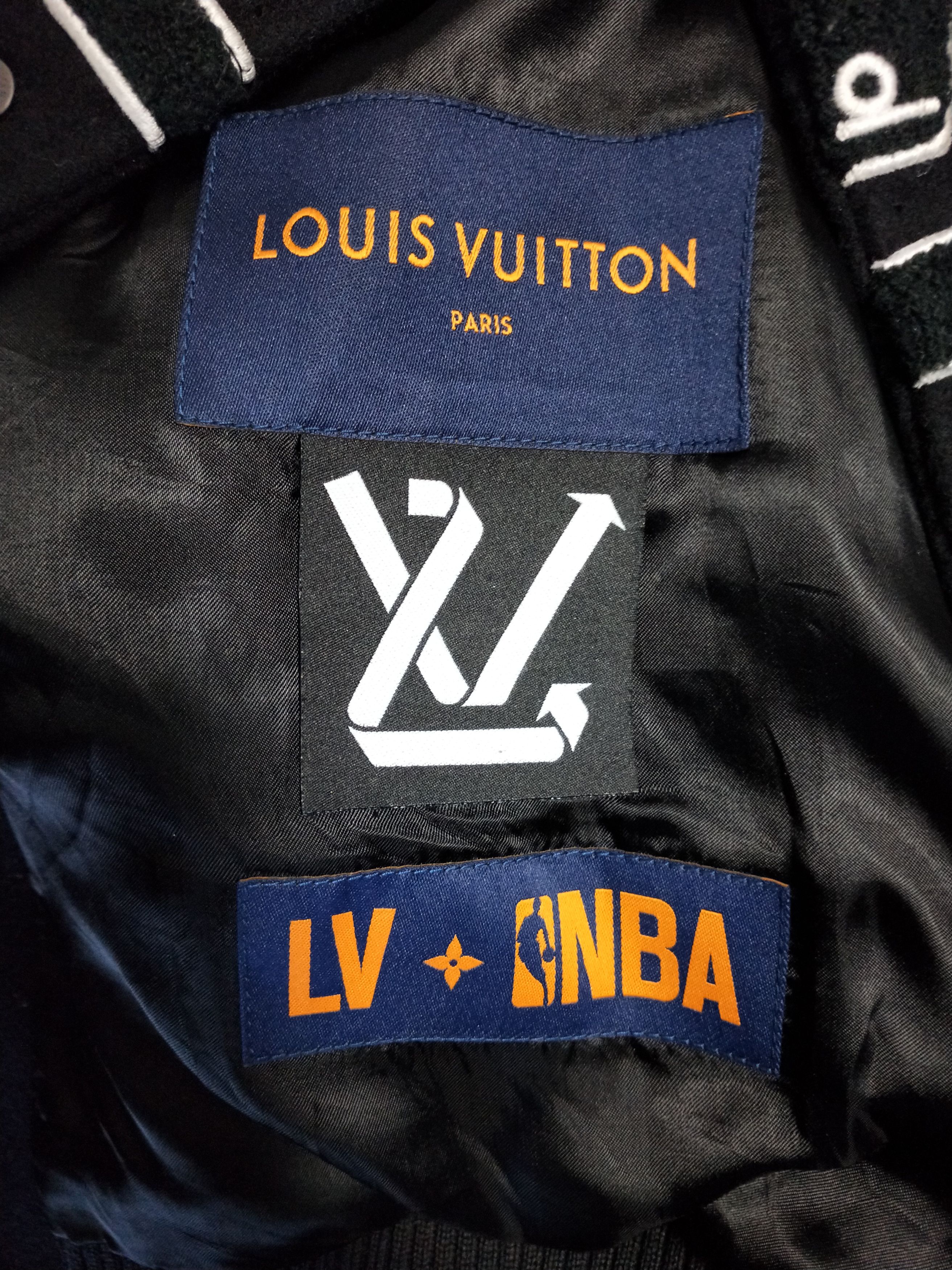 Louis Vuitton × NBA NBA Logo Varsity Jacket Size US L / EU 52-54 / 3 - 5 Thumbnail