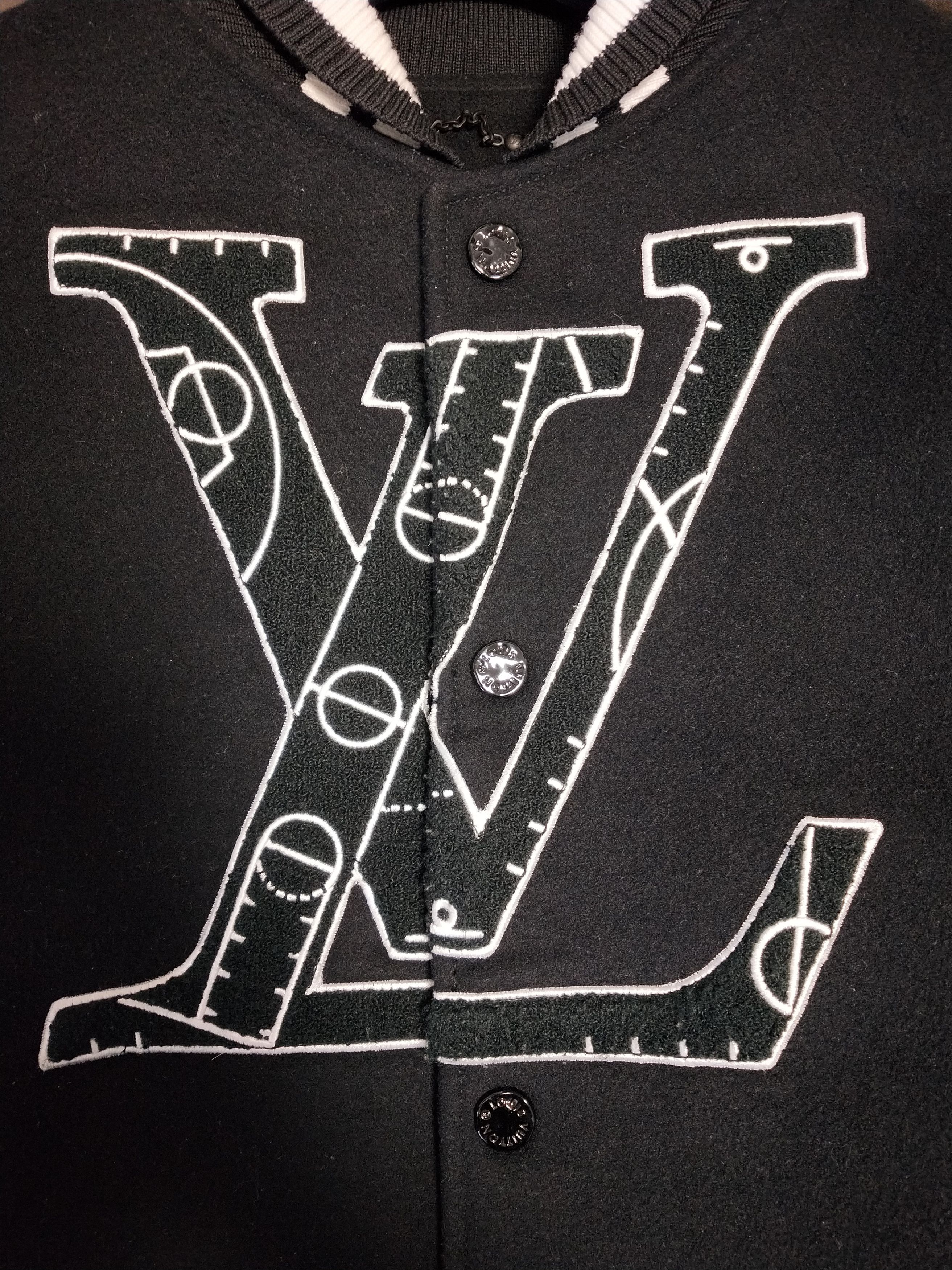 Louis Vuitton × NBA NBA Logo Varsity Jacket Size US L / EU 52-54 / 3 - 2 Thumbnail