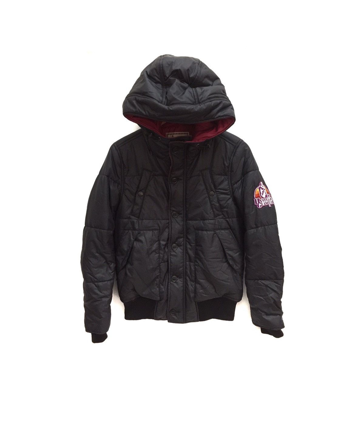 image of Hysteric Glamour Girl Sexy Bomber Jacket in Black, Men's (Size XS)