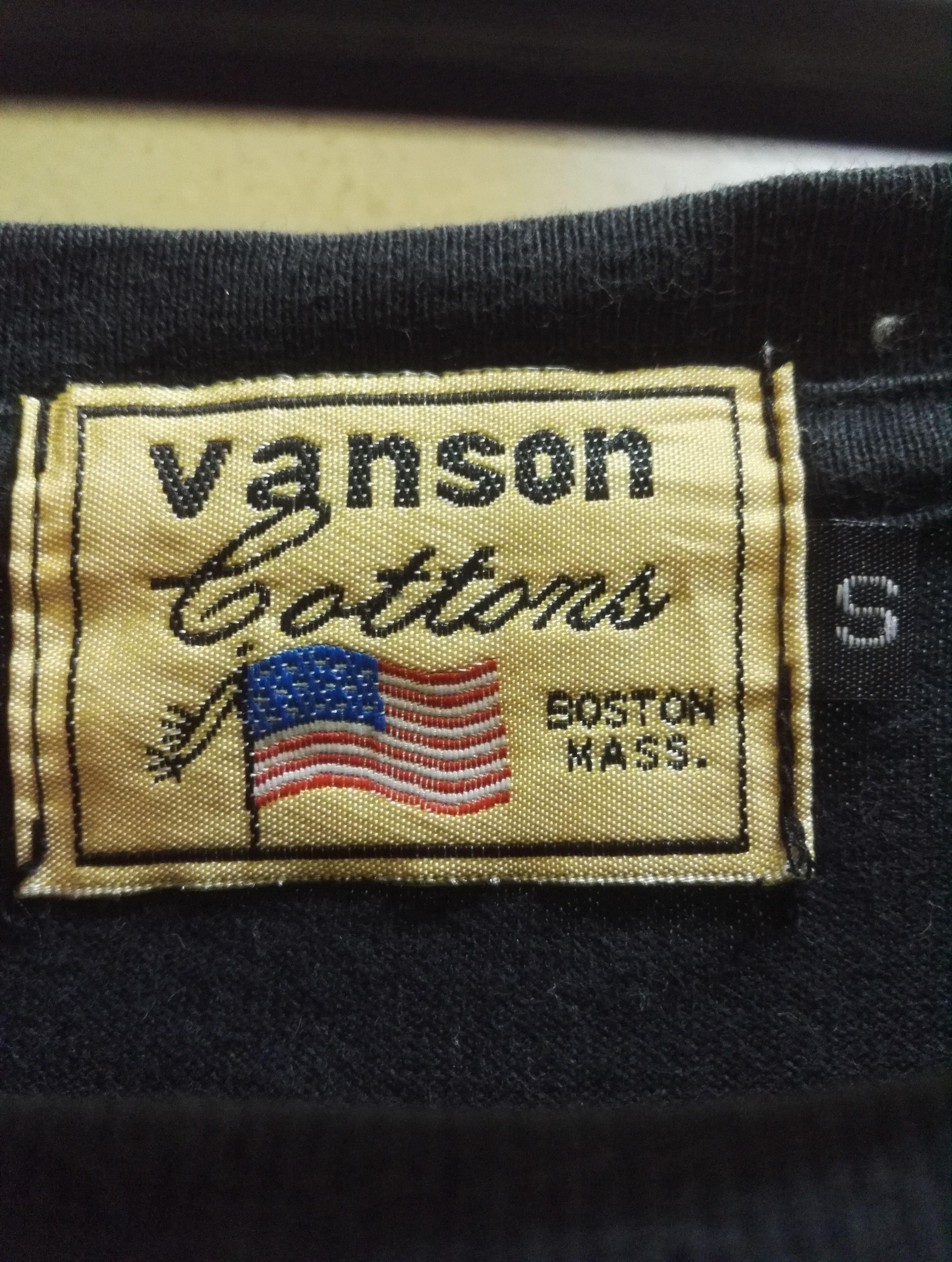 Vanson Leathers Vintage Vanson Leather USA Pure Paradise T-shirt (c34) Size US S / EU 44-46 / 1 - 7 Thumbnail
