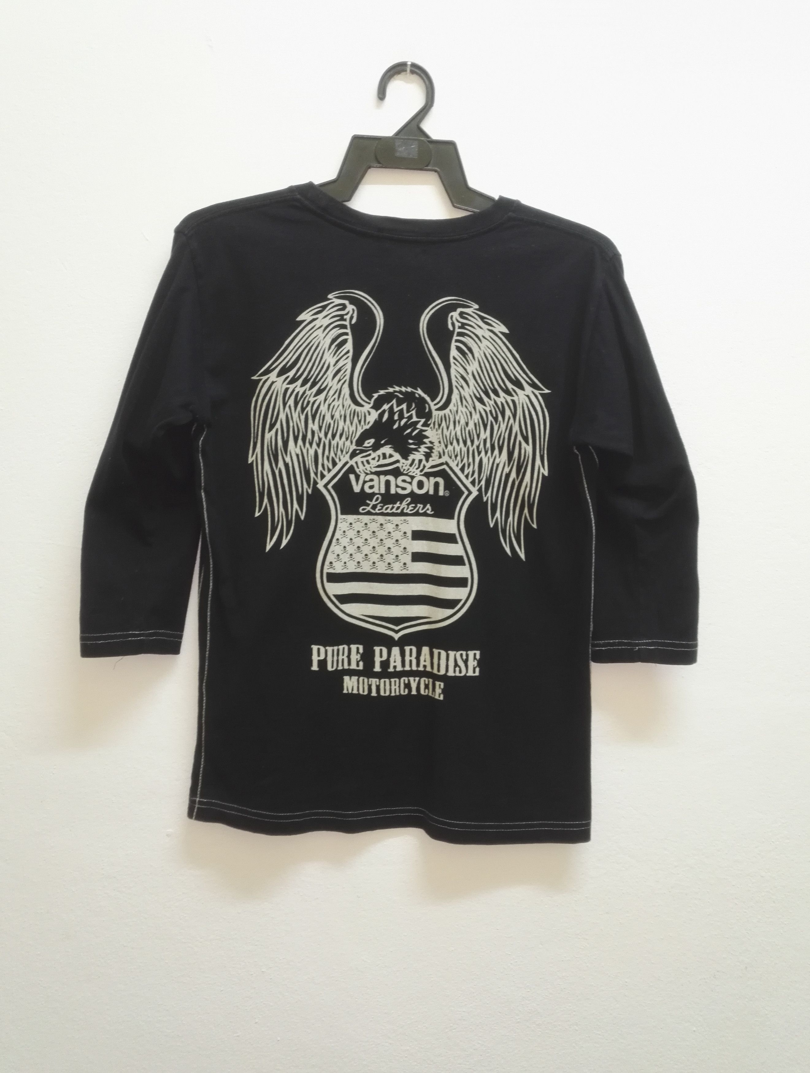 Vanson Leathers Vintage Vanson Leather USA Pure Paradise T-shirt (c34) Size US S / EU 44-46 / 1 - 1 Thumbnail