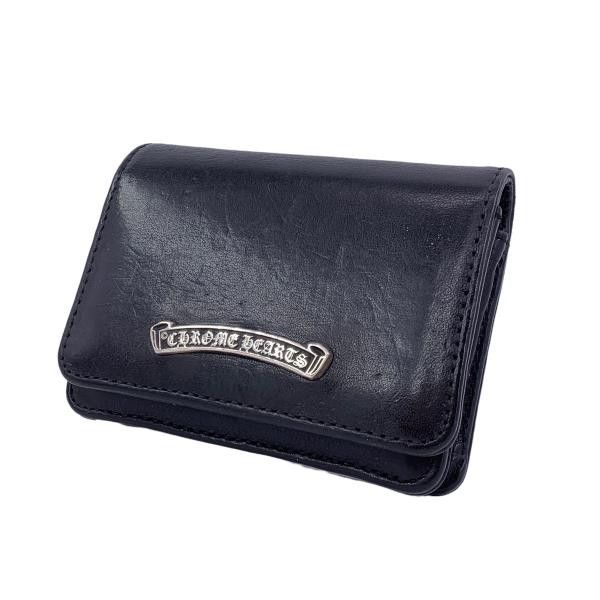 image of Chrome Hearts Bifold Wallet in Black, Men's