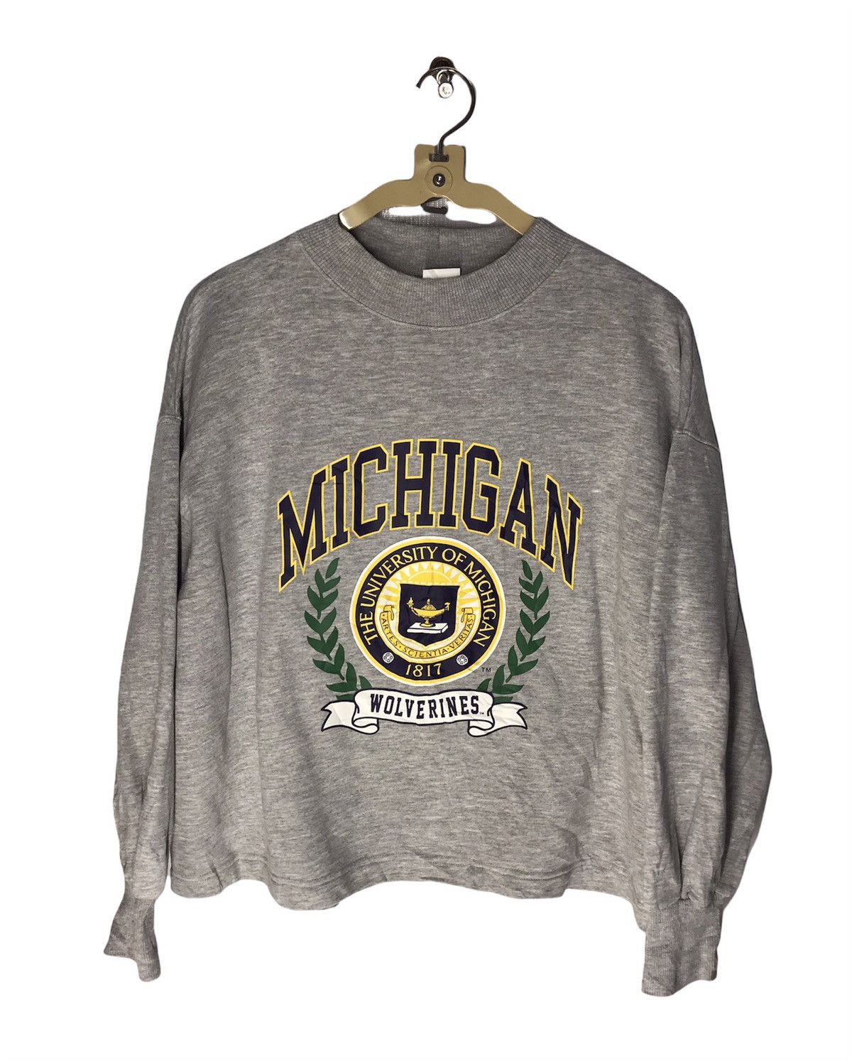 GU University of Michigan crop sweatshirt by gu Size US L / EU 52-54 / 3 - 2 Thumbnail