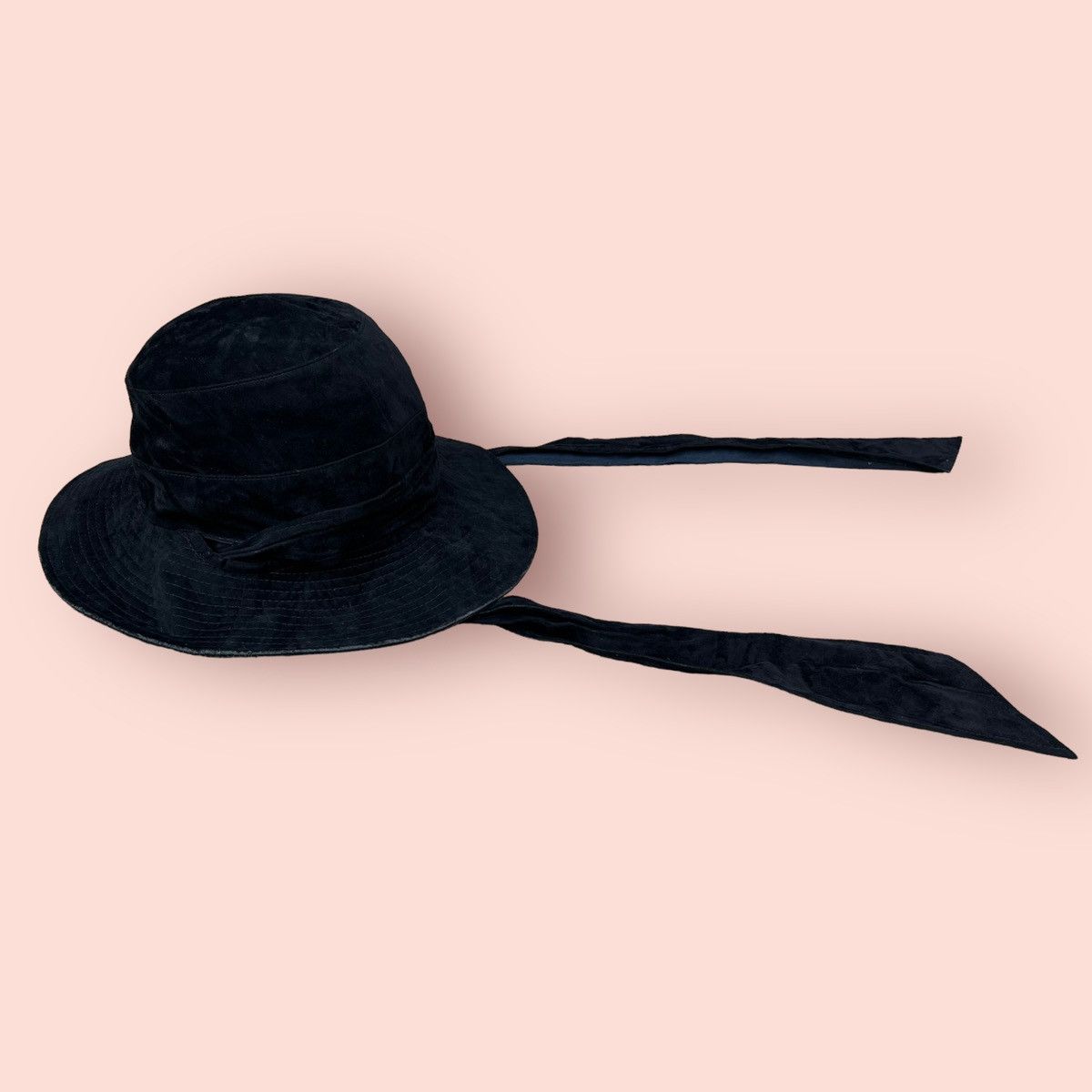 Japanese Brand × Mizuno RARE DESIGN VINTAGE MIZUNO VELVET BUCKET HAT Size ONE SIZE - 10 Thumbnail