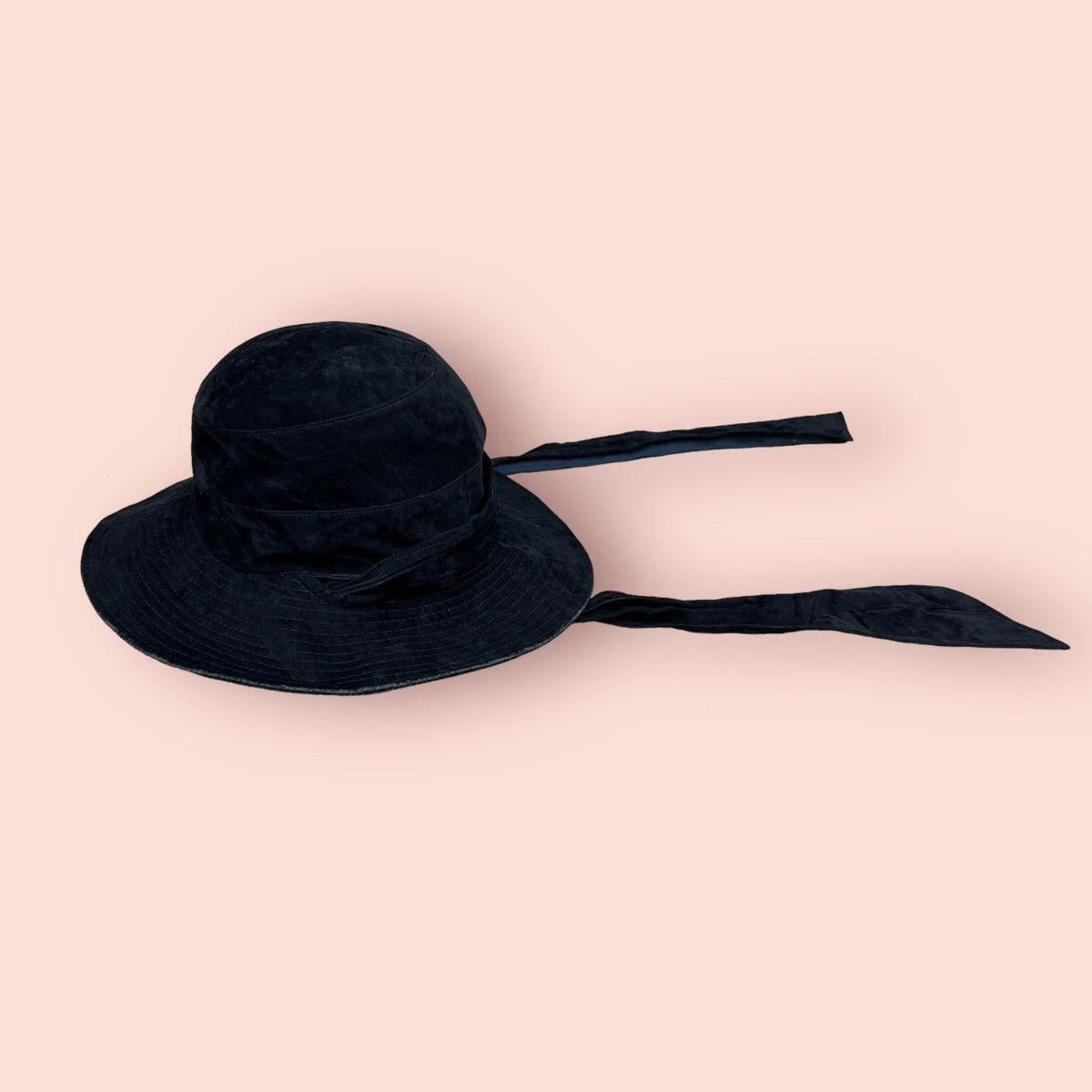 Japanese Brand × Mizuno RARE DESIGN VINTAGE MIZUNO VELVET BUCKET HAT Size ONE SIZE - 11 Thumbnail