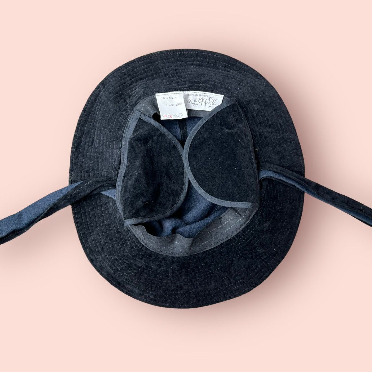 Japanese Brand × Mizuno RARE DESIGN VINTAGE MIZUNO VELVET BUCKET HAT Size ONE SIZE - 18 Thumbnail