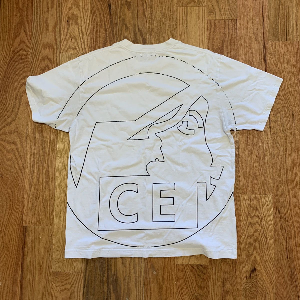 Cav Empt Cav Empt Flat Pre Cog Tee Shirt White Size US L / EU 52-54 / 3 - 1 Thumbnail
