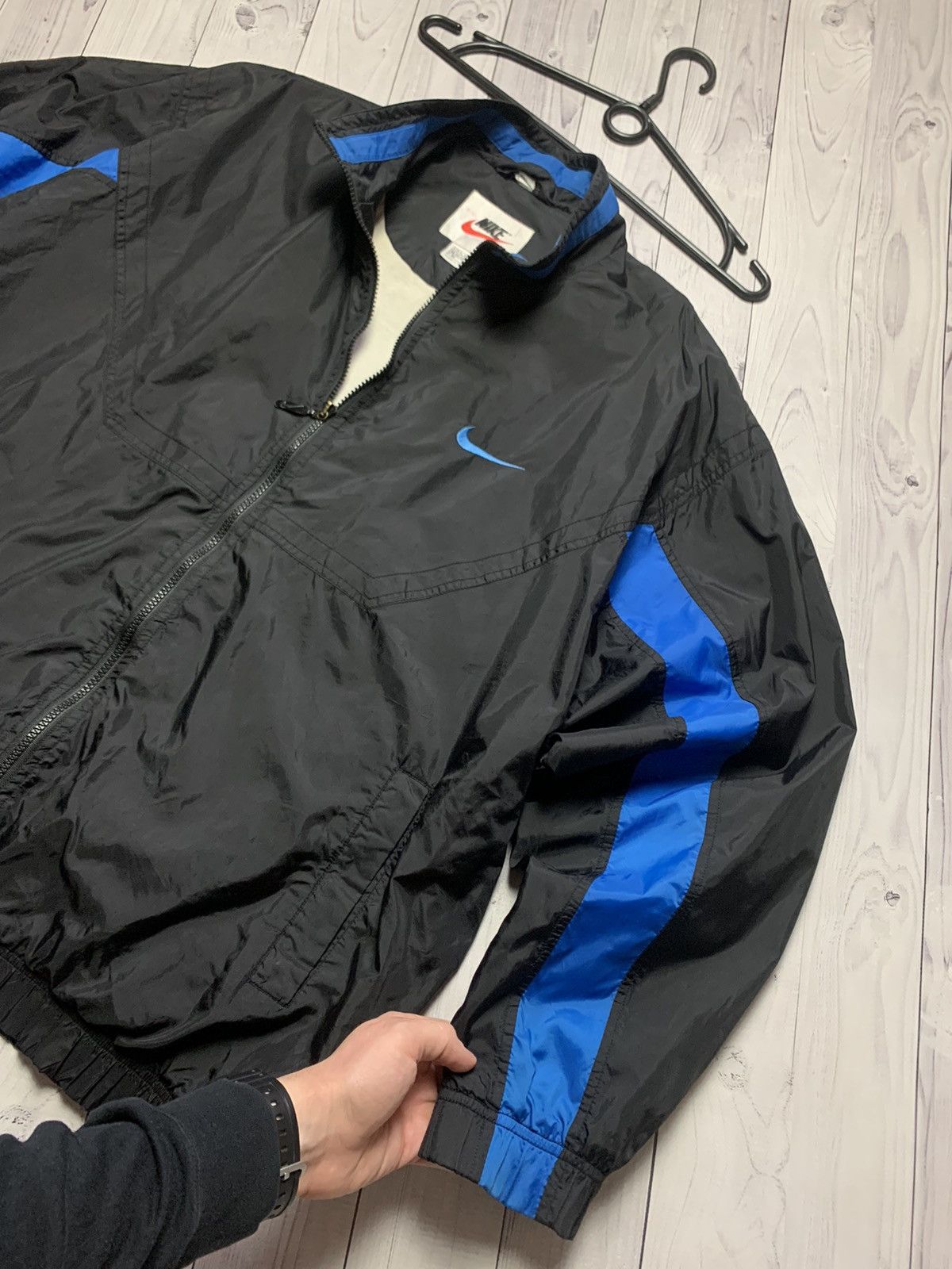 Nike × Vintage Vintage Nike track jacket big logo size xL Size US XL / EU 56 / 4 - 3 Thumbnail
