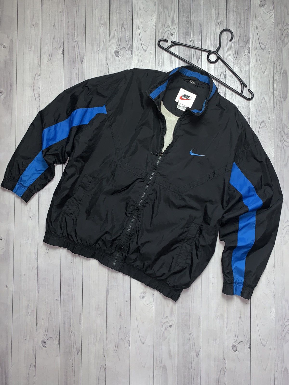 Nike × Vintage Vintage Nike track jacket big logo size xL Size US XL / EU 56 / 4 - 2 Thumbnail