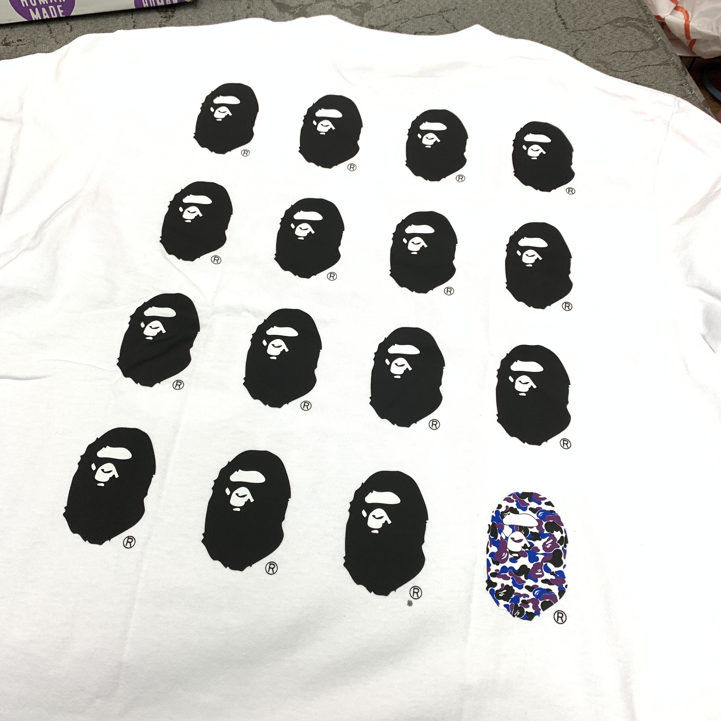 Bape BAPE Hong Kong 16th Anniversary - HK Camo Ape Head Tee Size US M / EU 48-50 / 2 - 2 Thumbnail