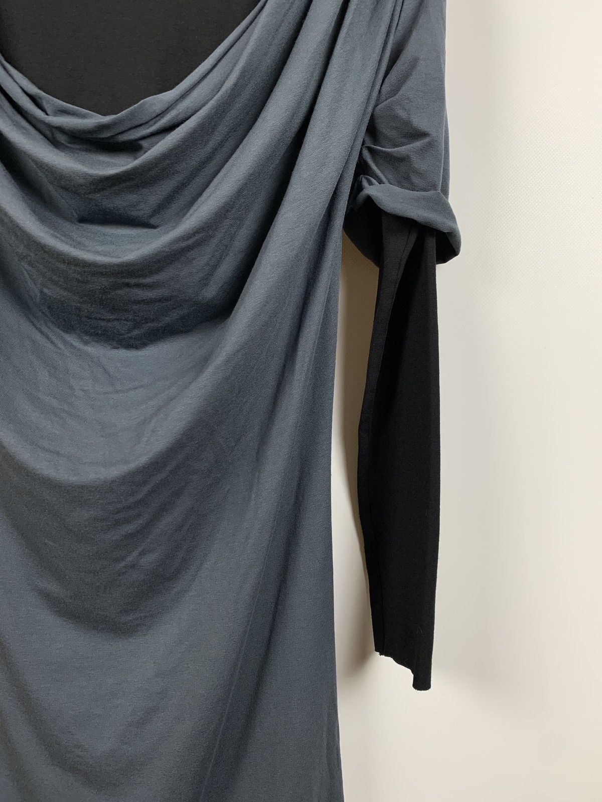 Jean Paul Gaultier Jean Paul Gaultier Cowl Neck Layered Sleeve Draped Dress Size S / US 4 / IT 40 - 12 Thumbnail