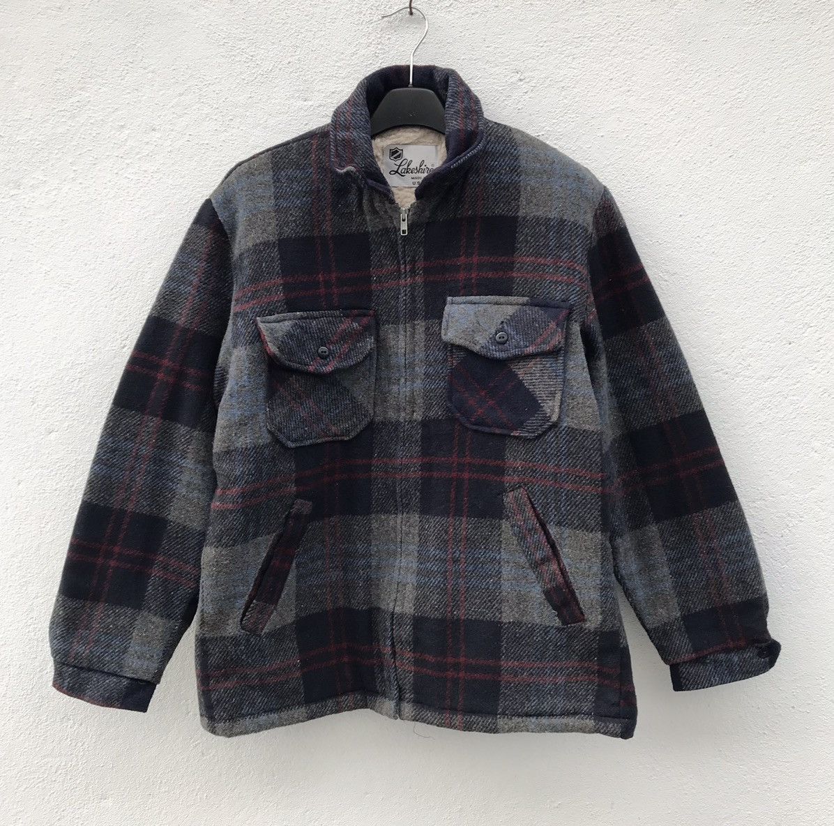 Vintage Vintage Lakeshire Zipper jacket shirt Size US M / EU 48-50 / 2 - 2 Thumbnail