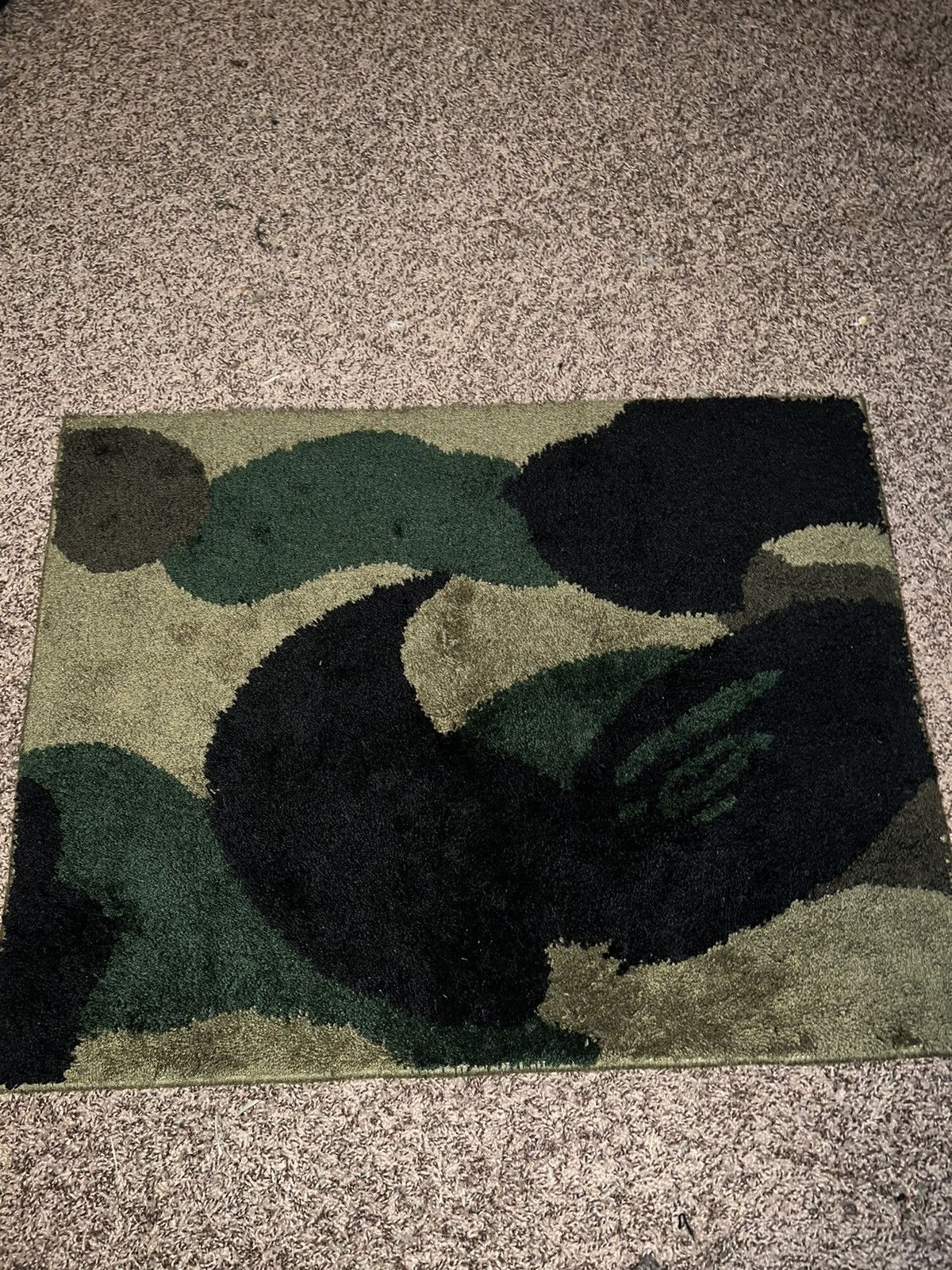 Bape Bape 1st Camo Rug Mat | Grailed