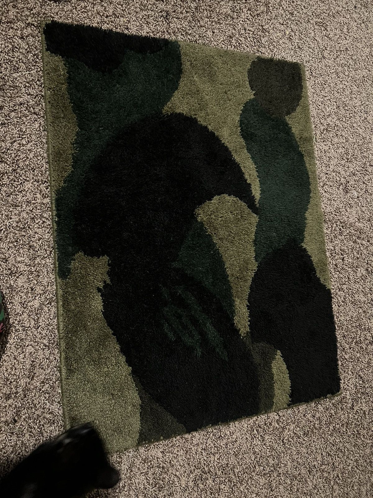 BAPE 1st Camo Rug Mat Yellow