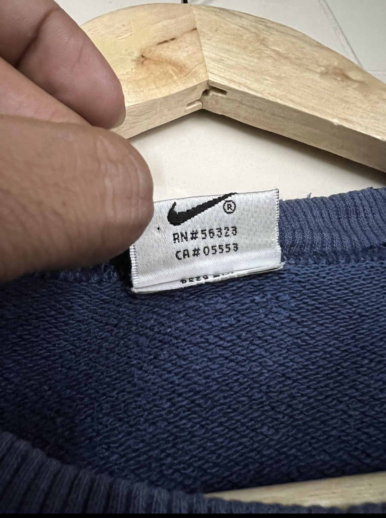 Nike × Vintage 🔥NEED GONE🔥VTG 90s NIKE SWOOSH CENTER BIG SPELLOUT BOX LOGO Size US M / EU 48-50 / 2 - 10 Thumbnail