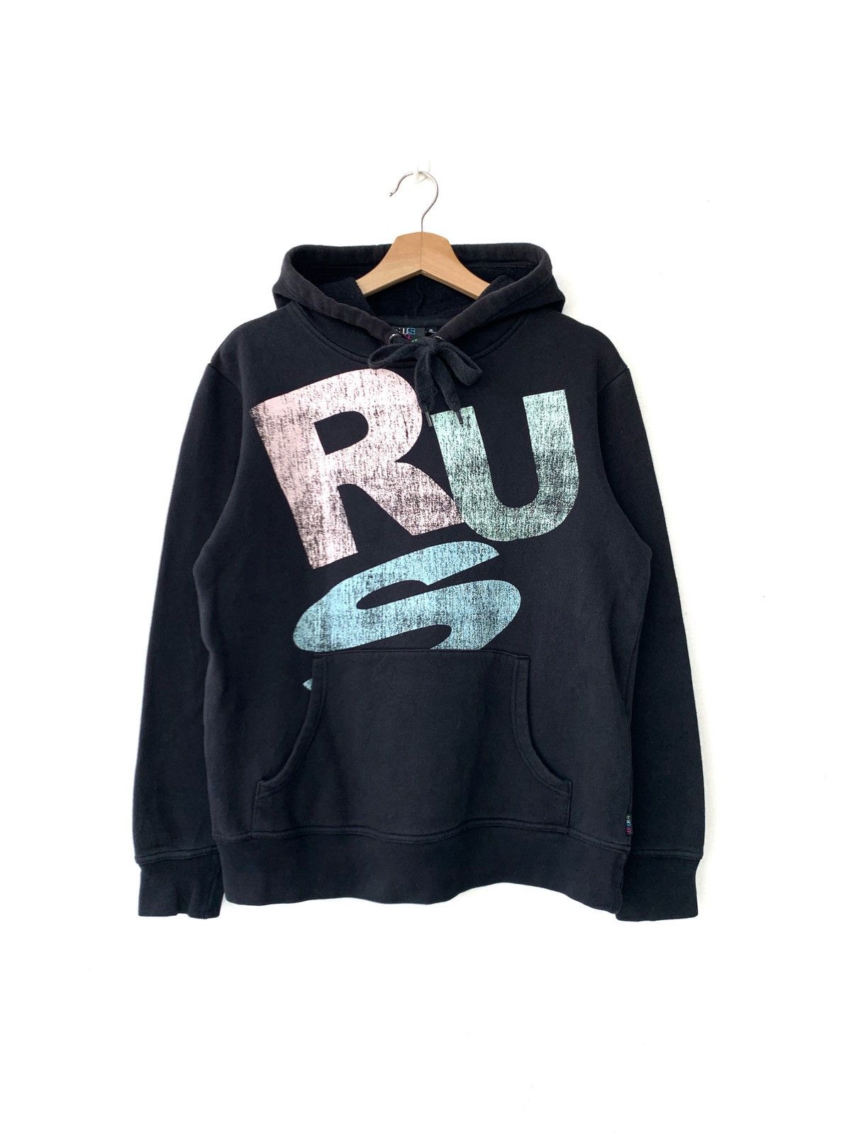 Vintage Rusty Surf Both Print Pullover Hoodies
