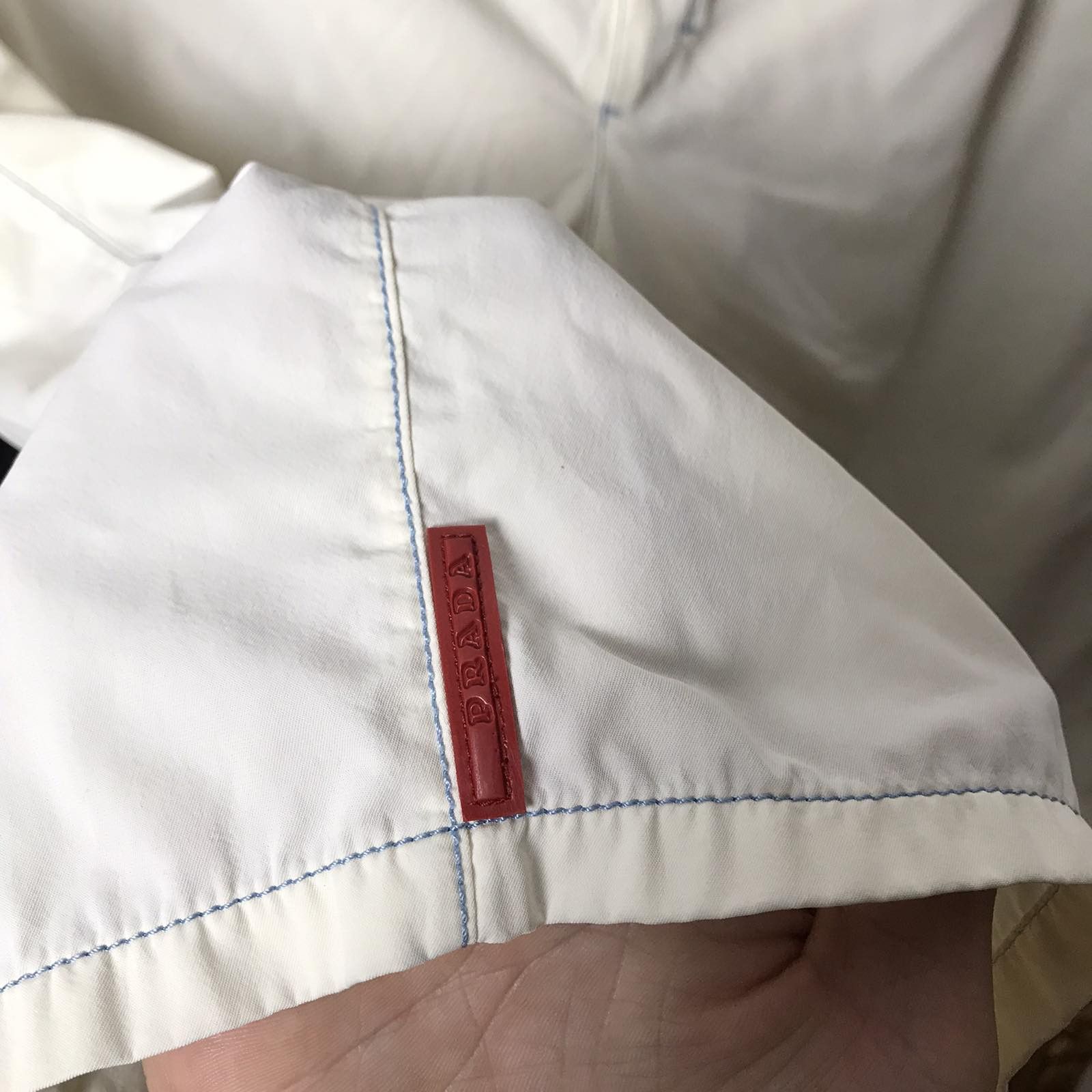 Prada Rare Vintage Prada nylon red tab shorts y2k Size US 36 / EU 52 - 9 Thumbnail