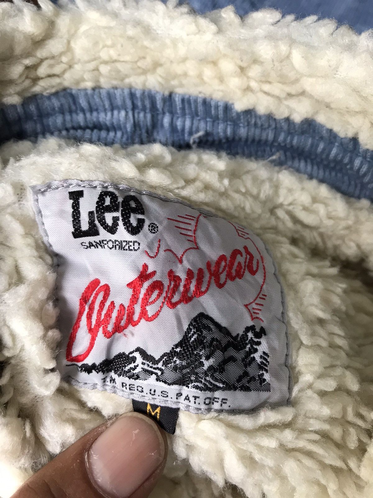 Lee × Vintage Vintage Lee Outerwear Corduroy Sherpa Lining Button Jackets Size US M / EU 48-50 / 2 - 6 Thumbnail