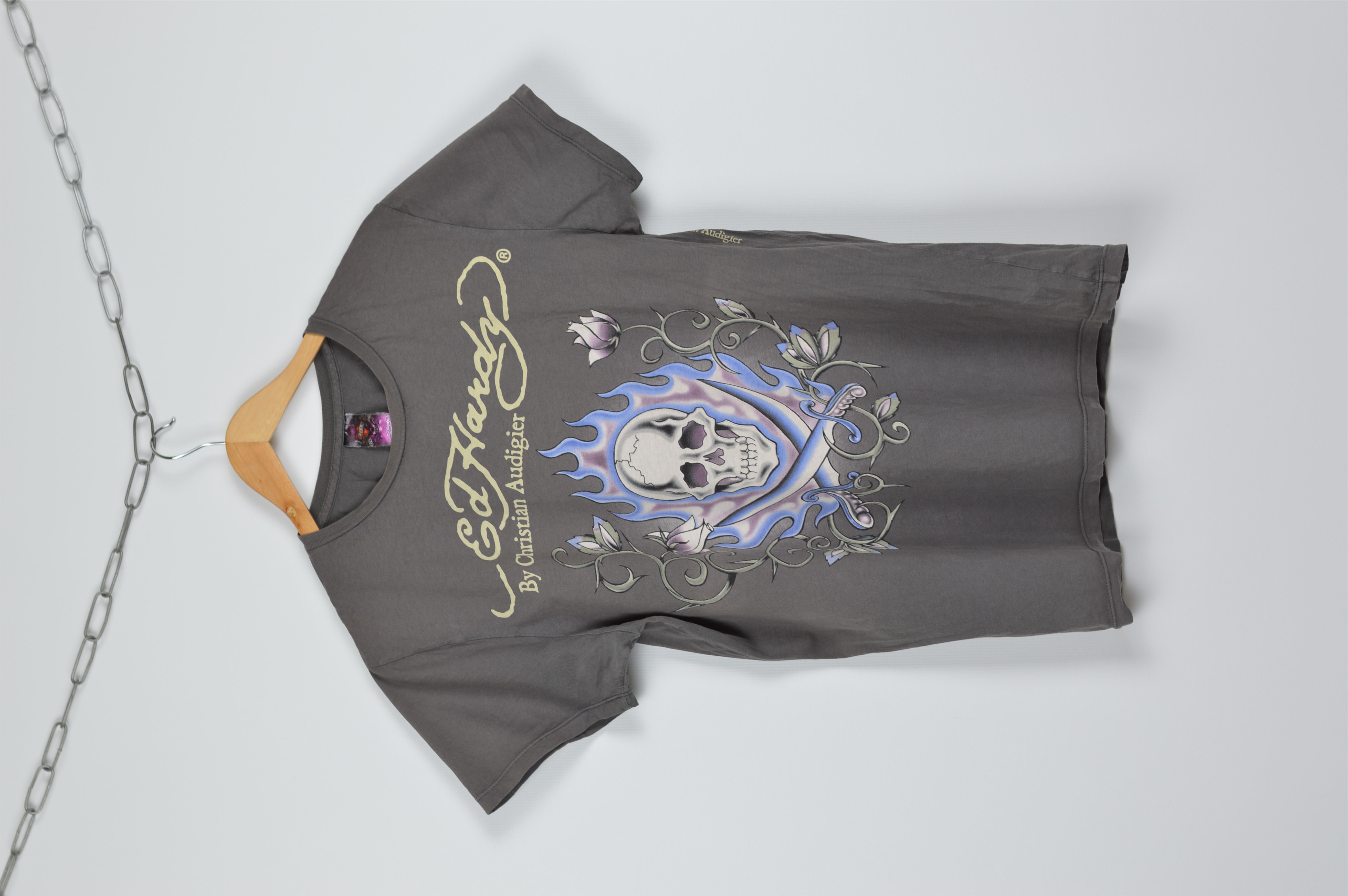 Ed Hardy × Vintage Vintage Don Ed Hardy Skulls Tee Size US M / EU 48-50 / 2 - 1 Thumbnail