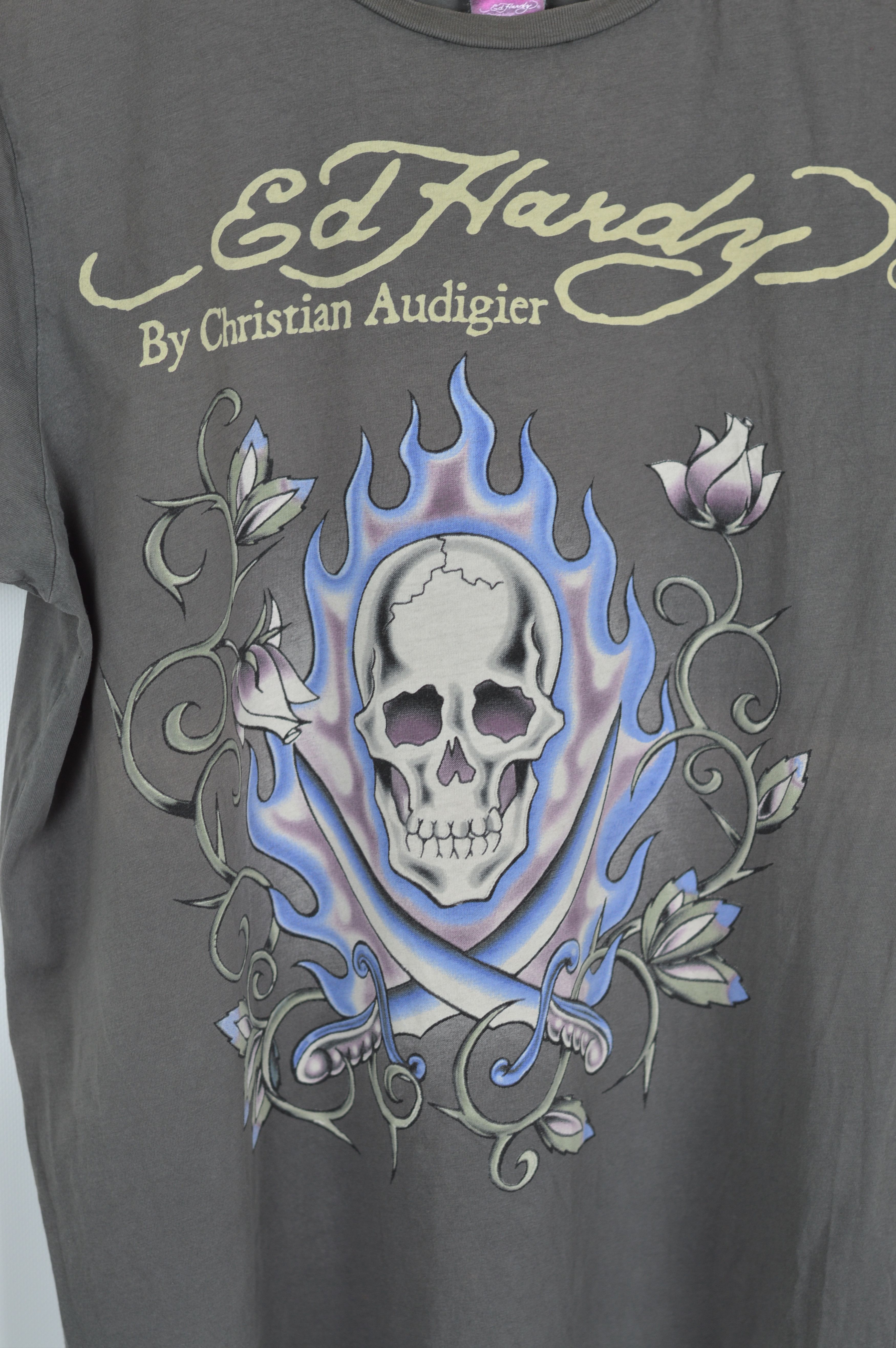 Ed Hardy × Vintage Vintage Don Ed Hardy Skulls Tee Size US M / EU 48-50 / 2 - 2 Thumbnail