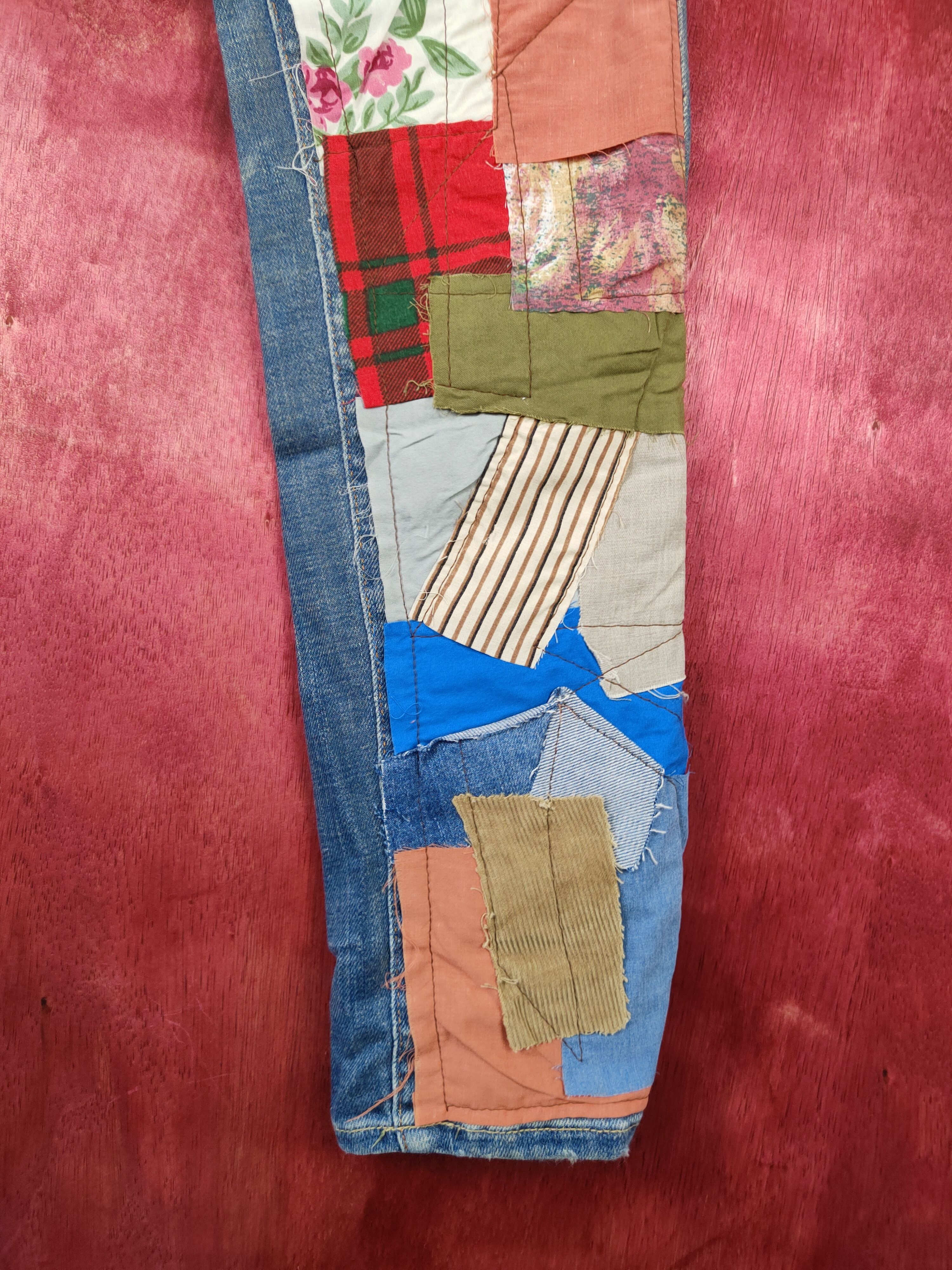 Polo Ralph Lauren Polo Ralph Lauren rework reconstruct patchwork Denim #5158DL Size US 28 / EU 44 - 7 Thumbnail