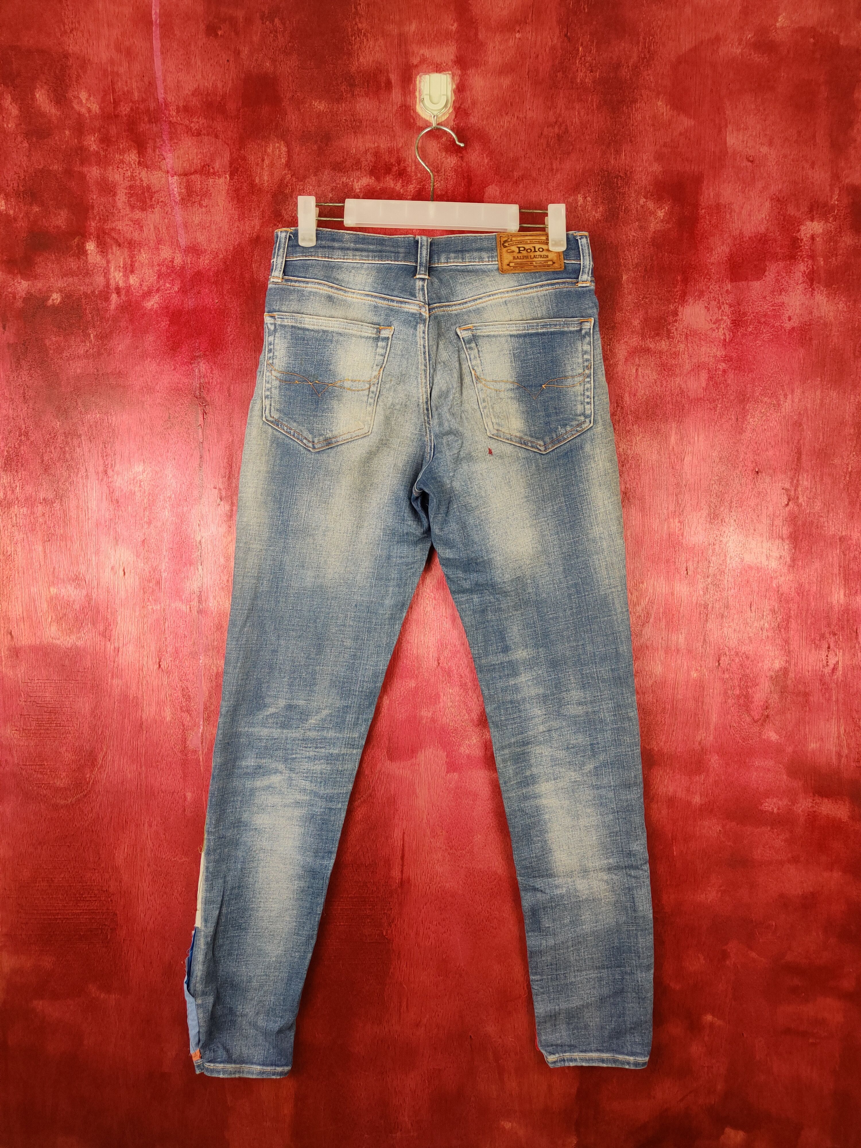 Polo Ralph Lauren Polo Ralph Lauren rework reconstruct patchwork Denim #5158DL Size US 28 / EU 44 - 8 Thumbnail