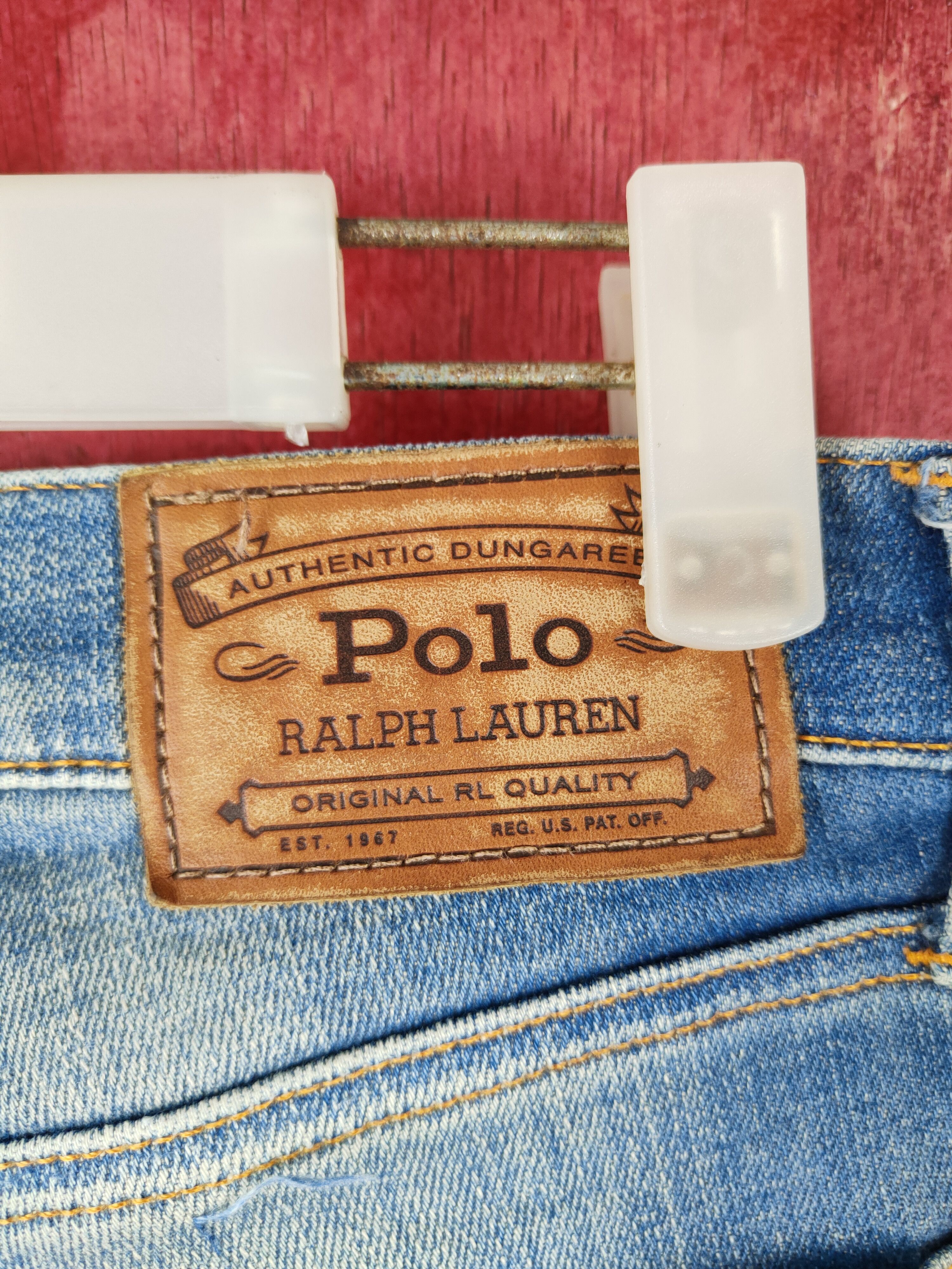 Polo Ralph Lauren Polo Ralph Lauren rework reconstruct patchwork Denim #5158DL Size US 28 / EU 44 - 11 Thumbnail