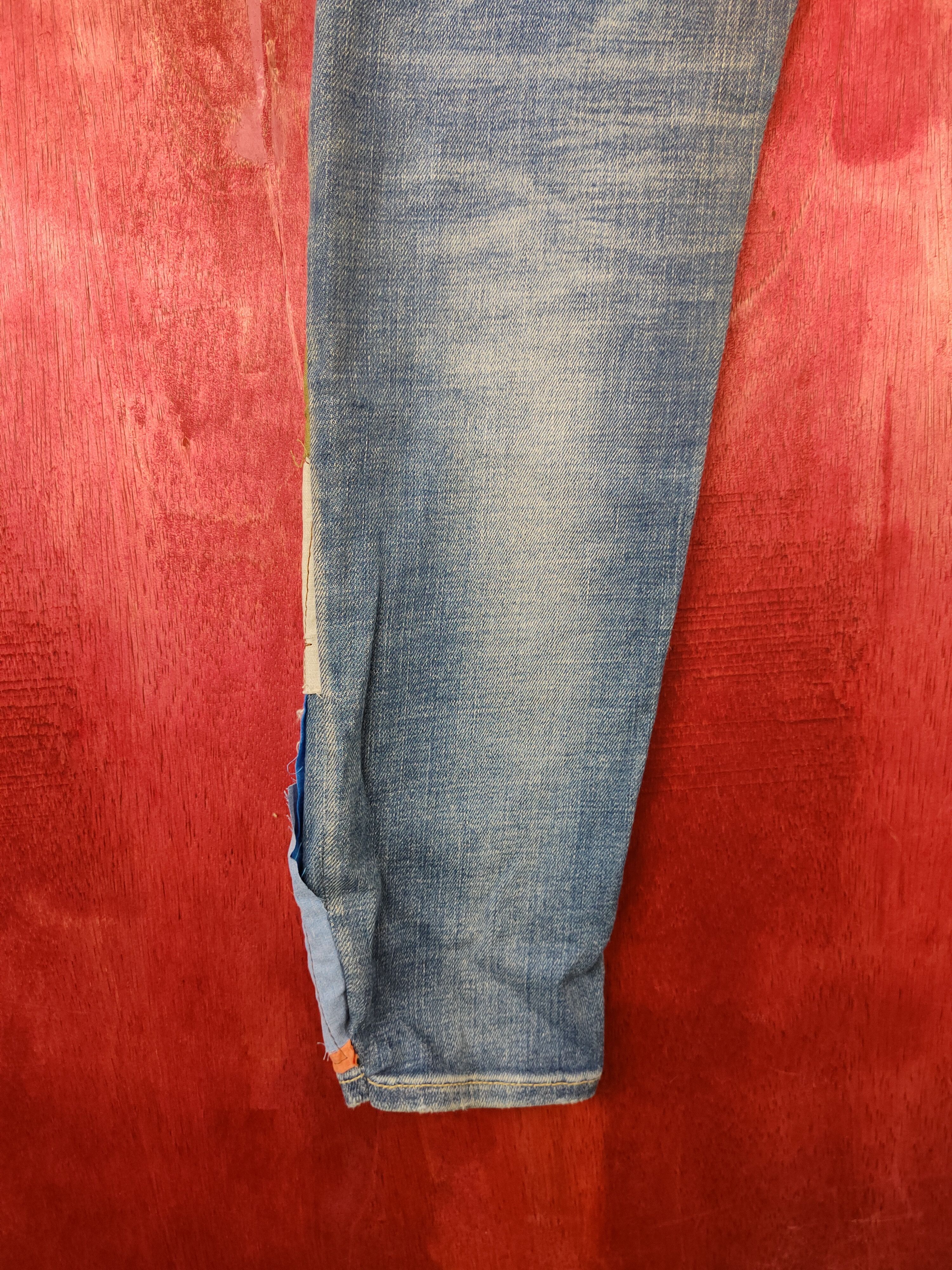 Polo Ralph Lauren Polo Ralph Lauren rework reconstruct patchwork Denim #5158DL Size US 28 / EU 44 - 10 Thumbnail